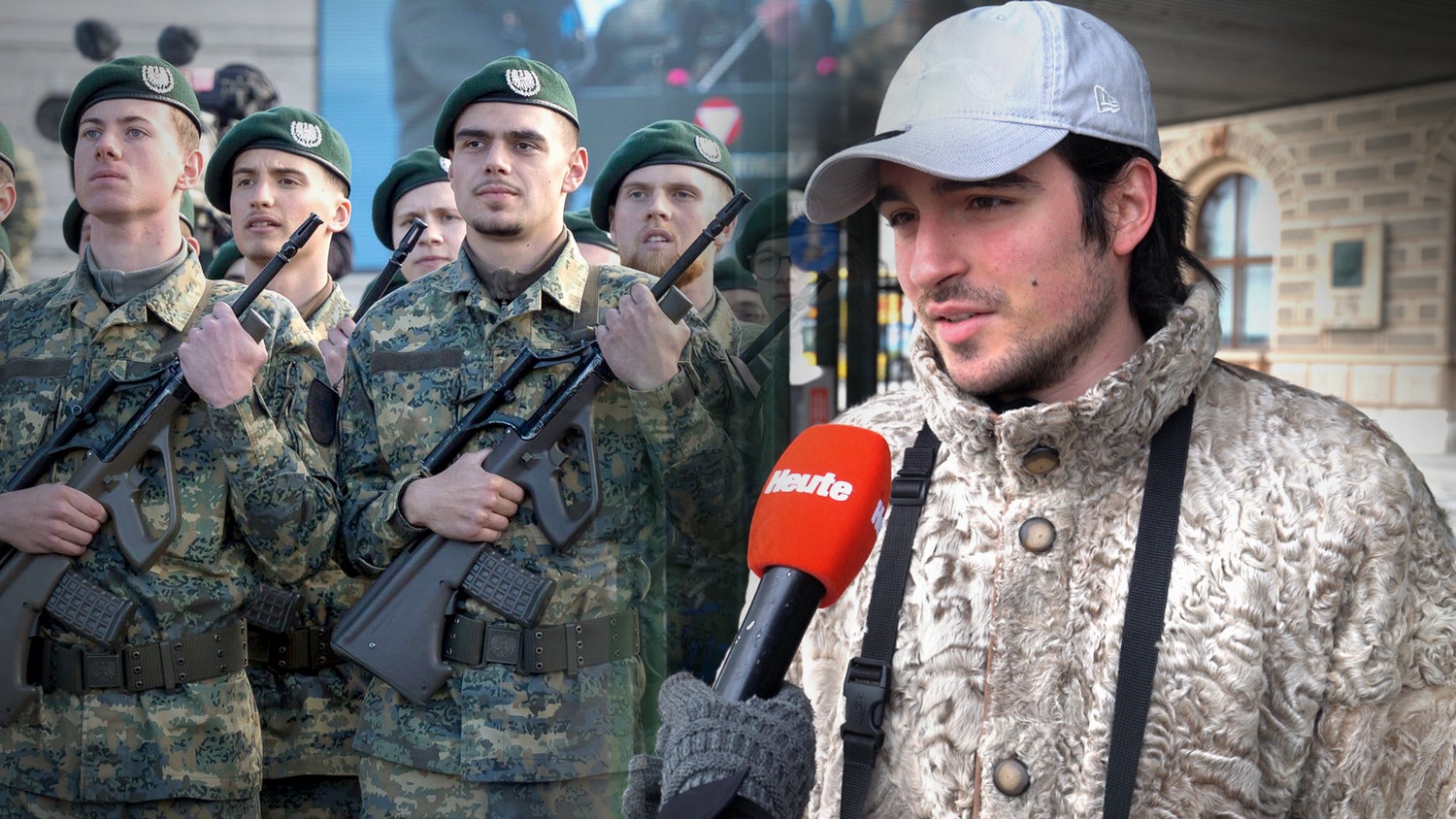 Straßenumfrage –  Sicher nicht freiwillig  – Längerer Wehrdienst geplant