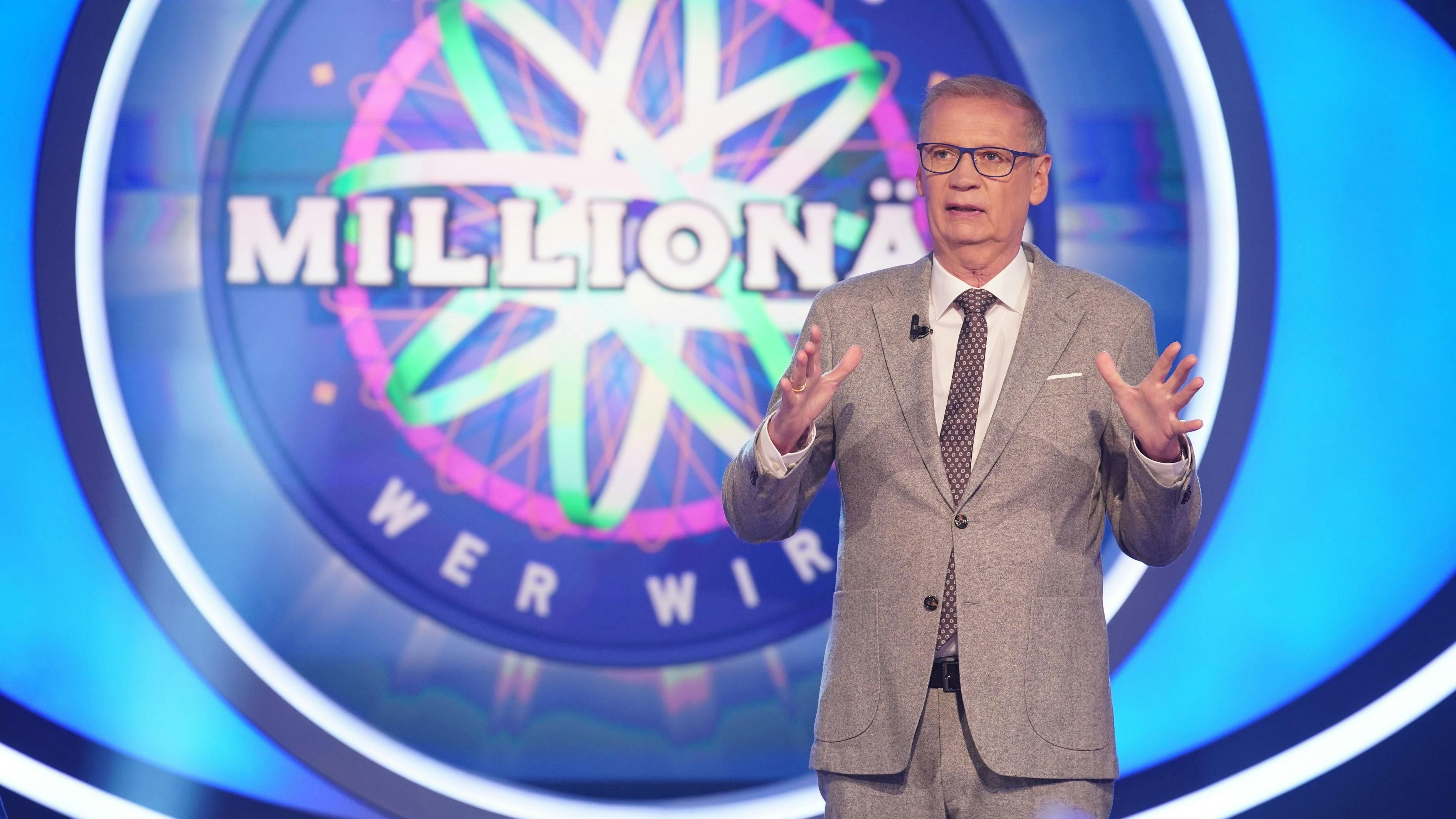 Moderator Günther Jauch.