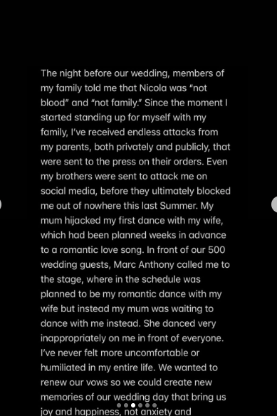 Das Instagram-Posting von Brooklyn Beckham im Wortlaut