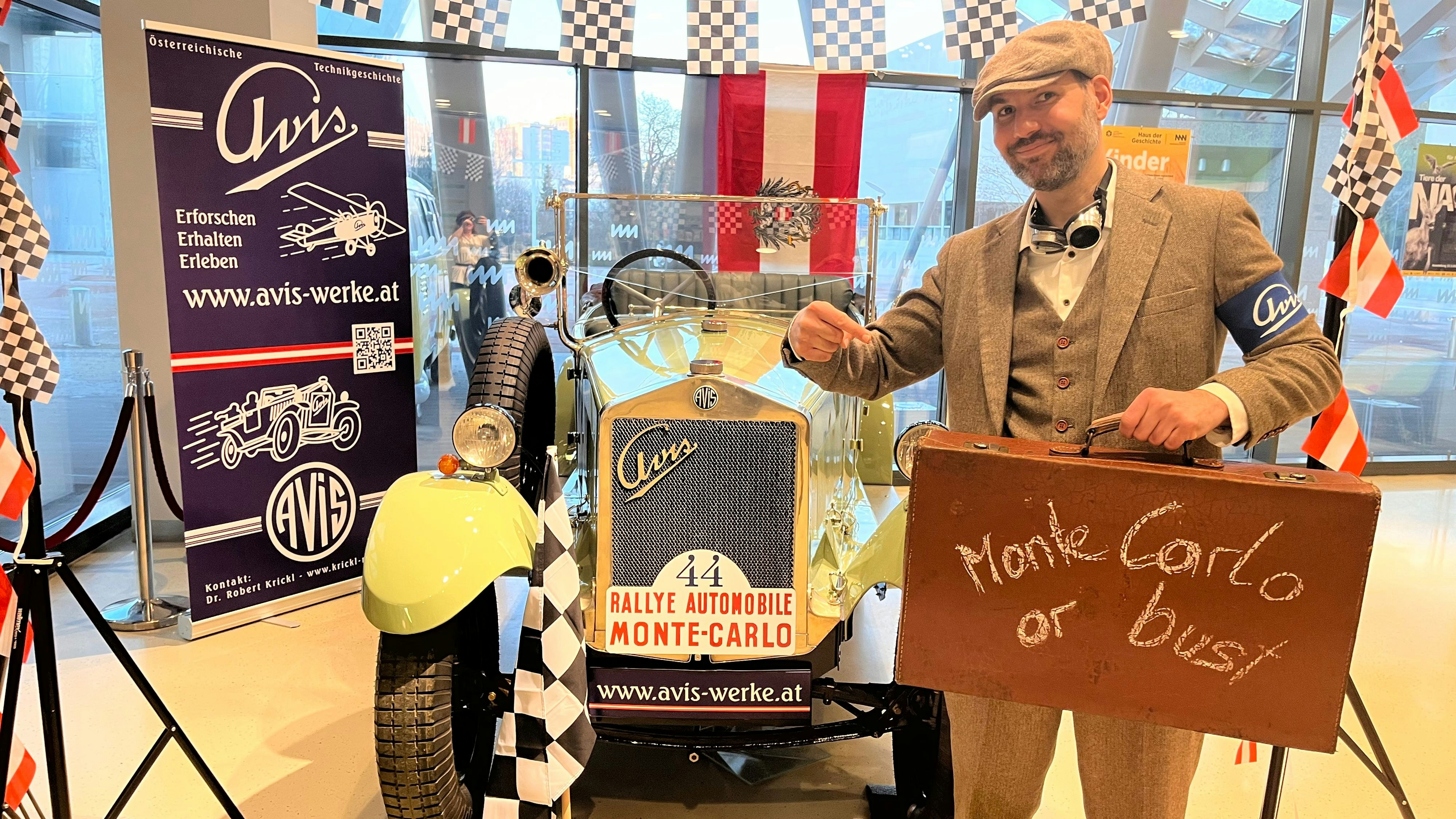 Heute.at - 100 Jahre später – Sportwagen fährt nach Monte Carlo