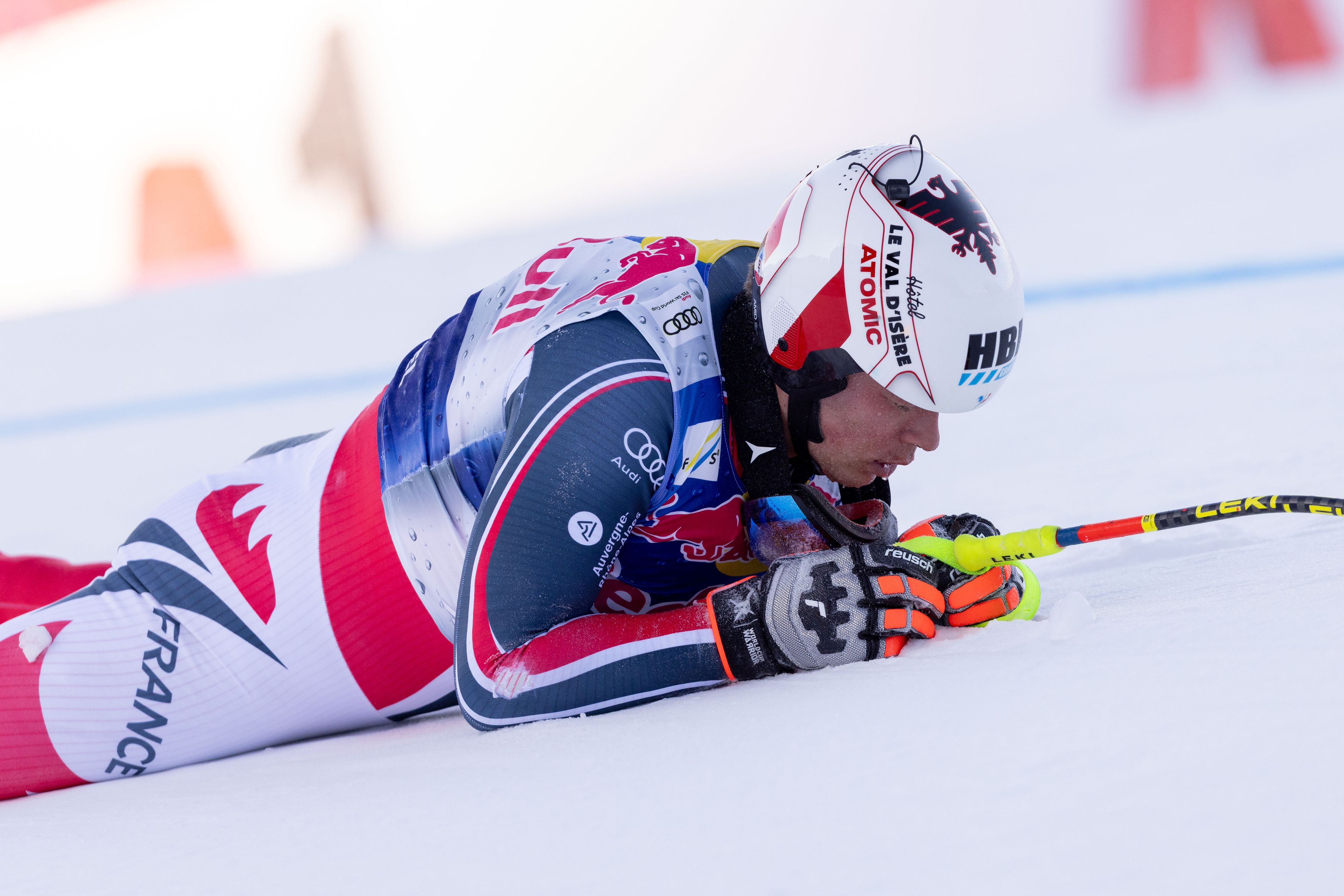 Der Franzose Ken Caillot ist am Mittwoch schwer abgeflogen. 