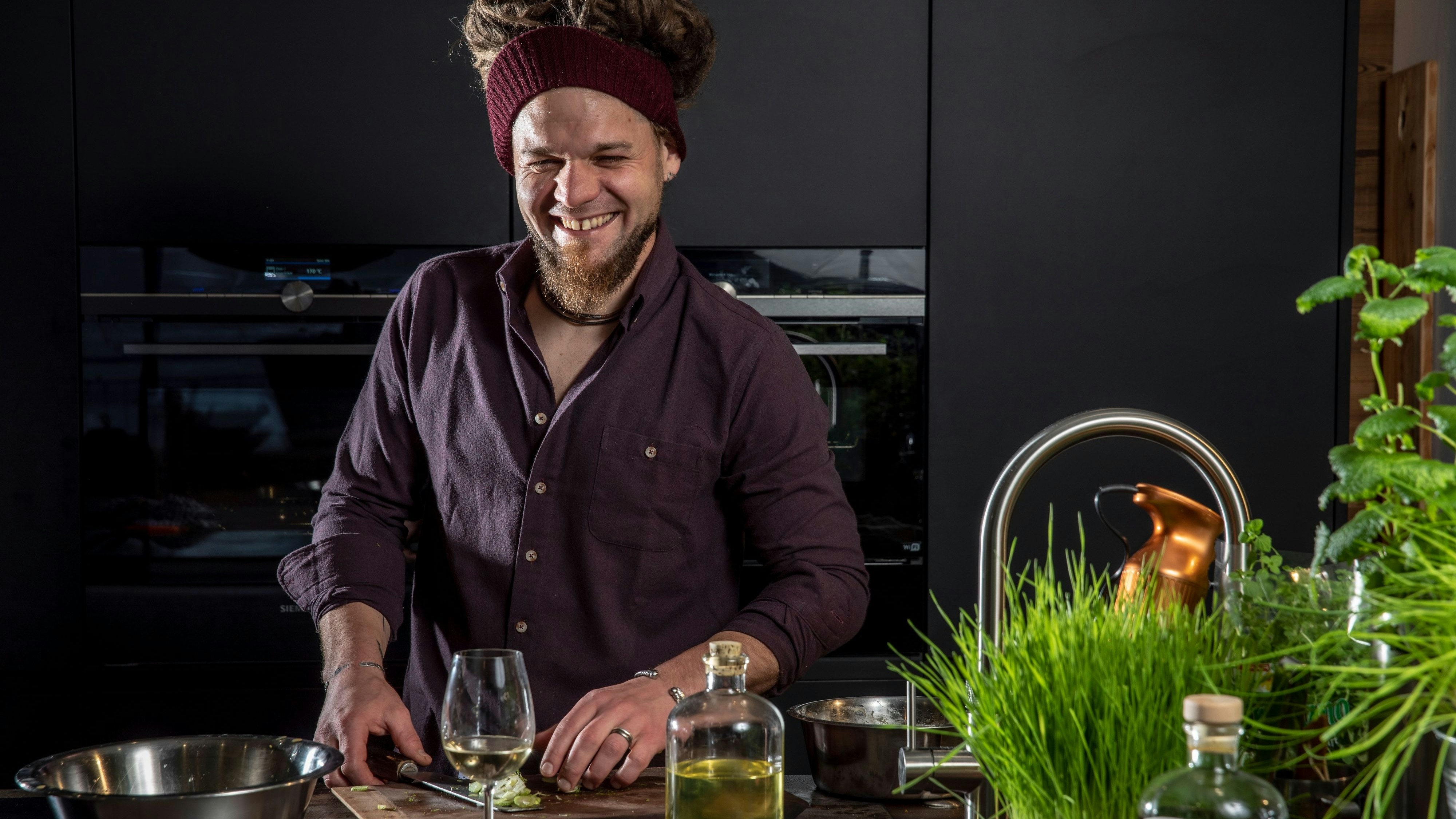 Christoph "Krauli" Held kocht seit 2008 am Siriuskogl in Bad Ischl.