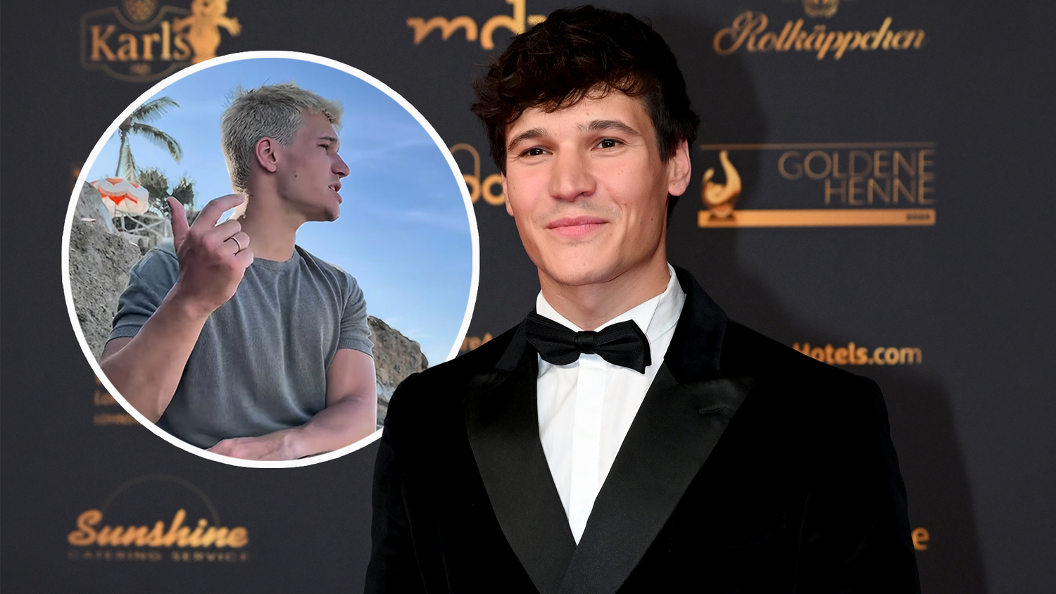 Seit Herbst trägt Wincent Weiss immer wieder einen zarten goldenen Ring an seinem Ringfinger.