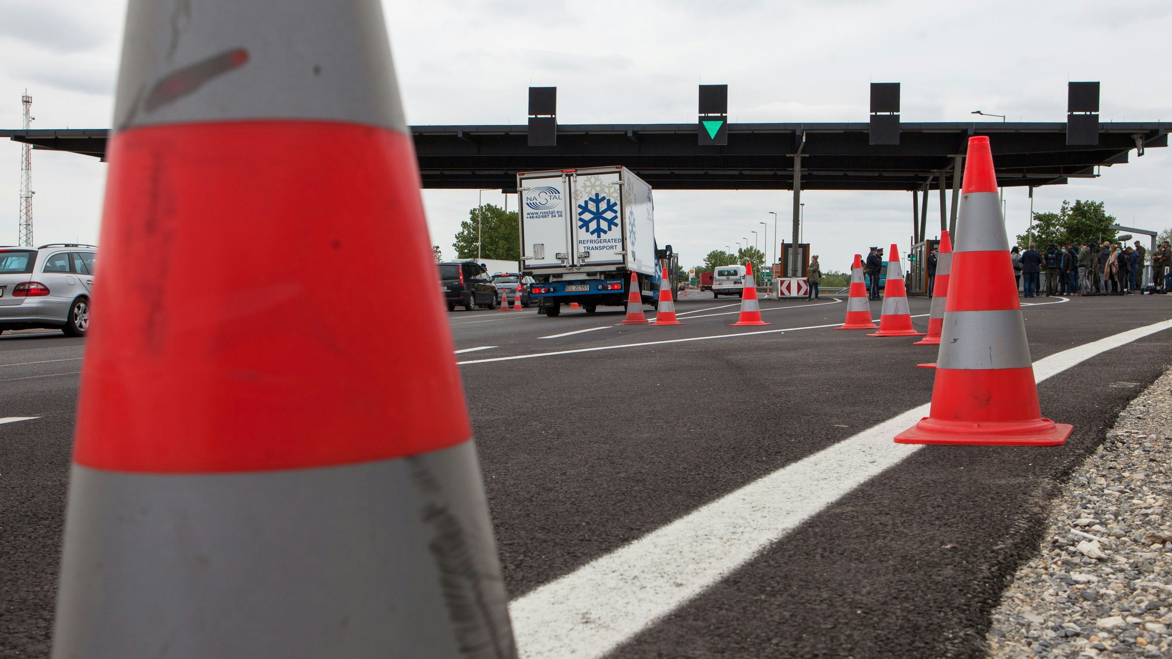 Eine Kamera filmte die Horror-Tat an der Grenze mit.