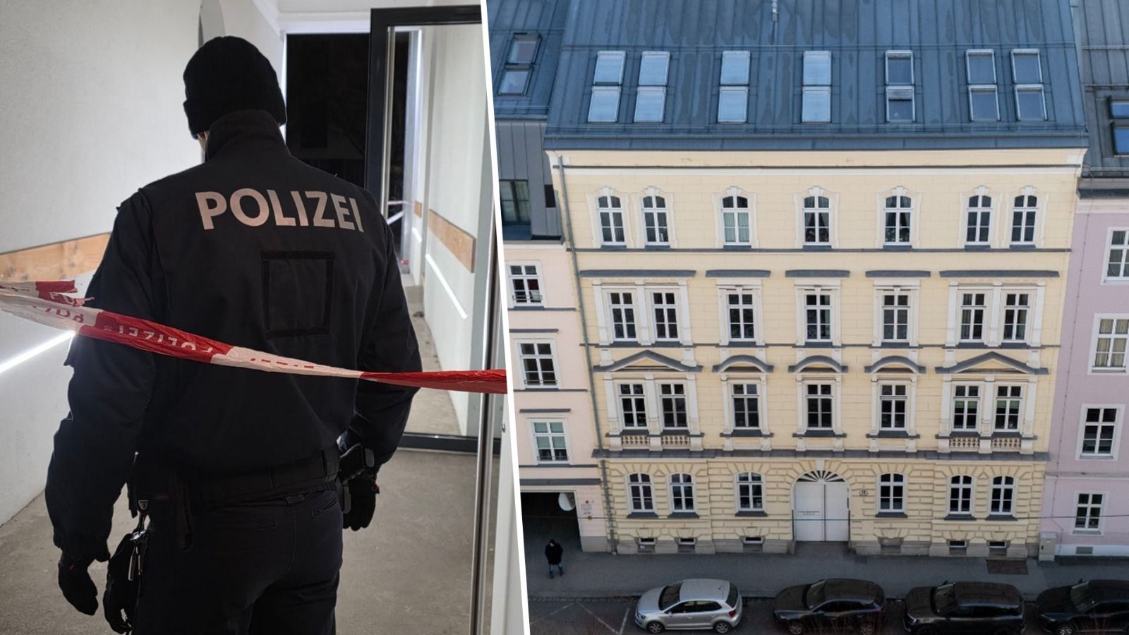 In dieser Dachgeschoßwohnung in der Linzer Harrachstraße kam es zur Bluttat.