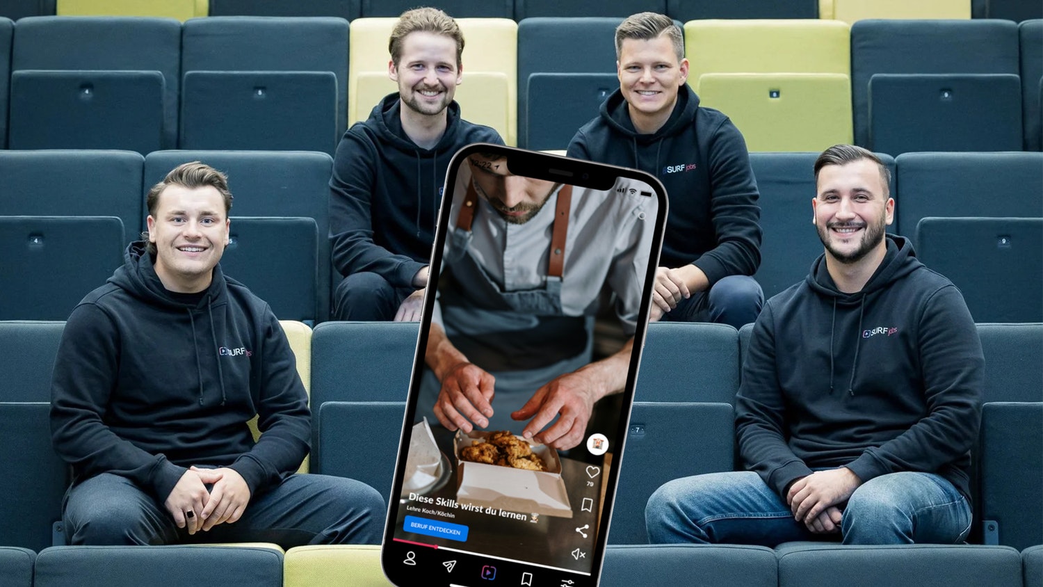 Kleine leisten Großes in OÖ – Wischen , schauen , bewerben : App zeigt Berufe