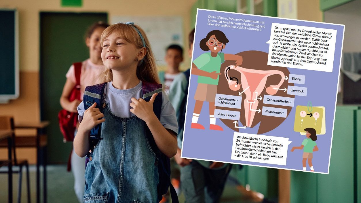 Heute.at - Mini-Buch erklärt Volksschülern erste Regelblutung