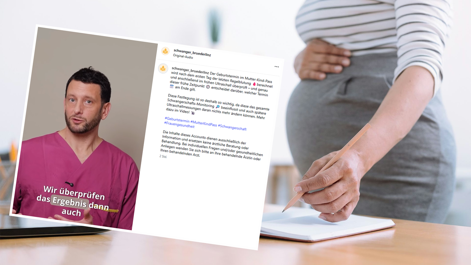 Viele werdende Mütter holen sich Infos auf Social Media. Genau da will das Linzer Krankenhaus der Barmherzigen Brüder jetzt ansetzen. (Symbolbild)