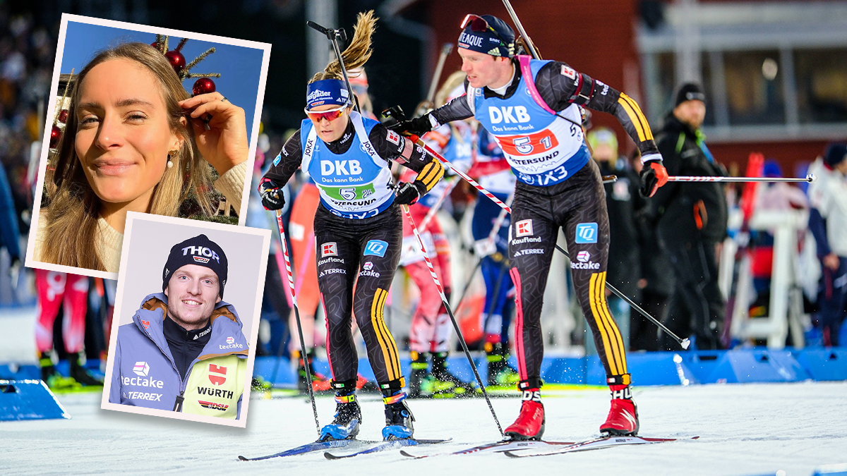 Lucas Fratzscher und Marlene Fichtner sind das Traumpaar im Biathlon-Weltcup, dürfen aber nicht gemeinsam zu Olympia. 