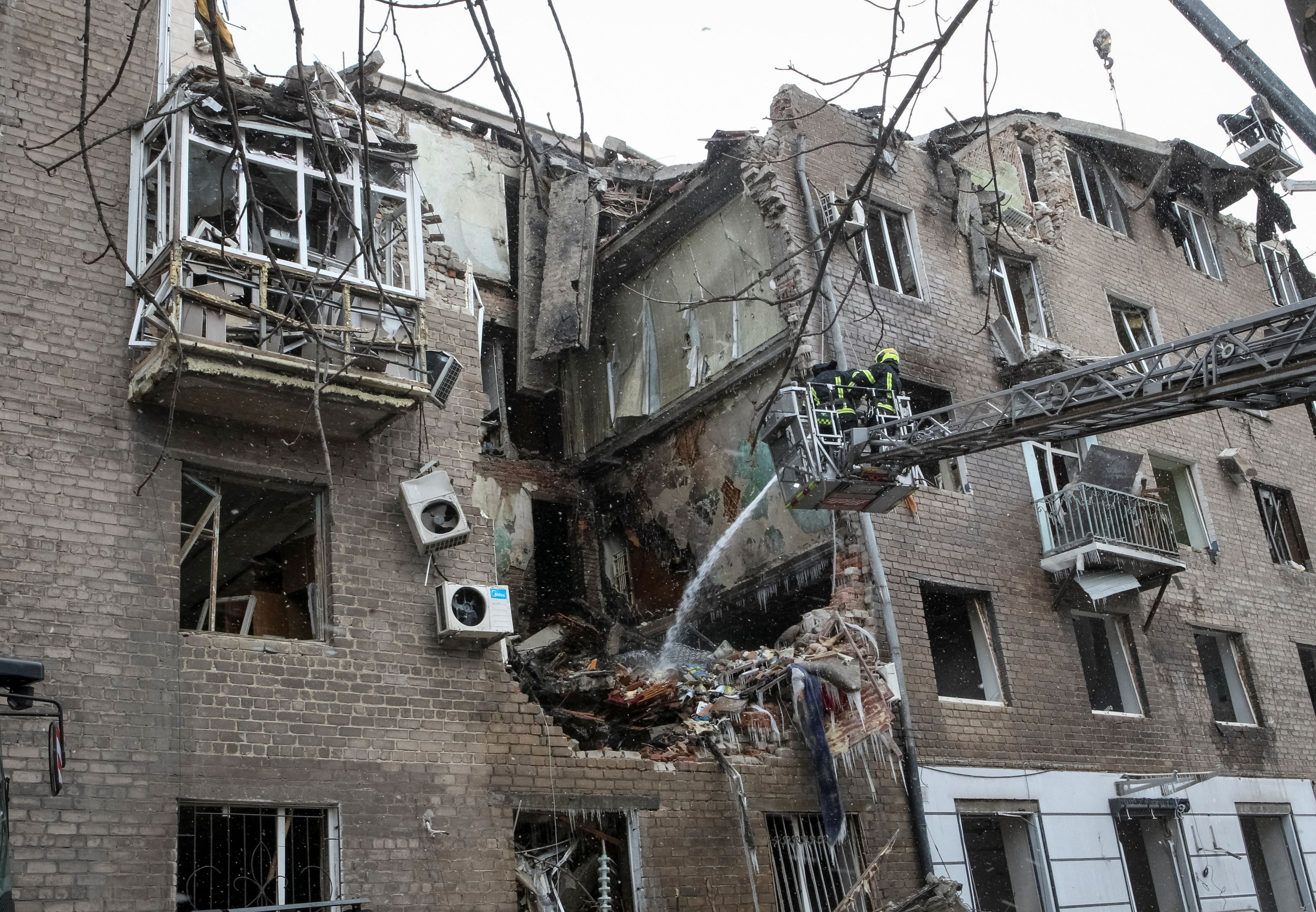 Immer wieder ist die Stadt Krywyj Rih Ziel von russischen Drohnenangriffen. Dabei habdelt es sich um die Geburtsstadt von Präsident Wolodymyr Selenskyj.