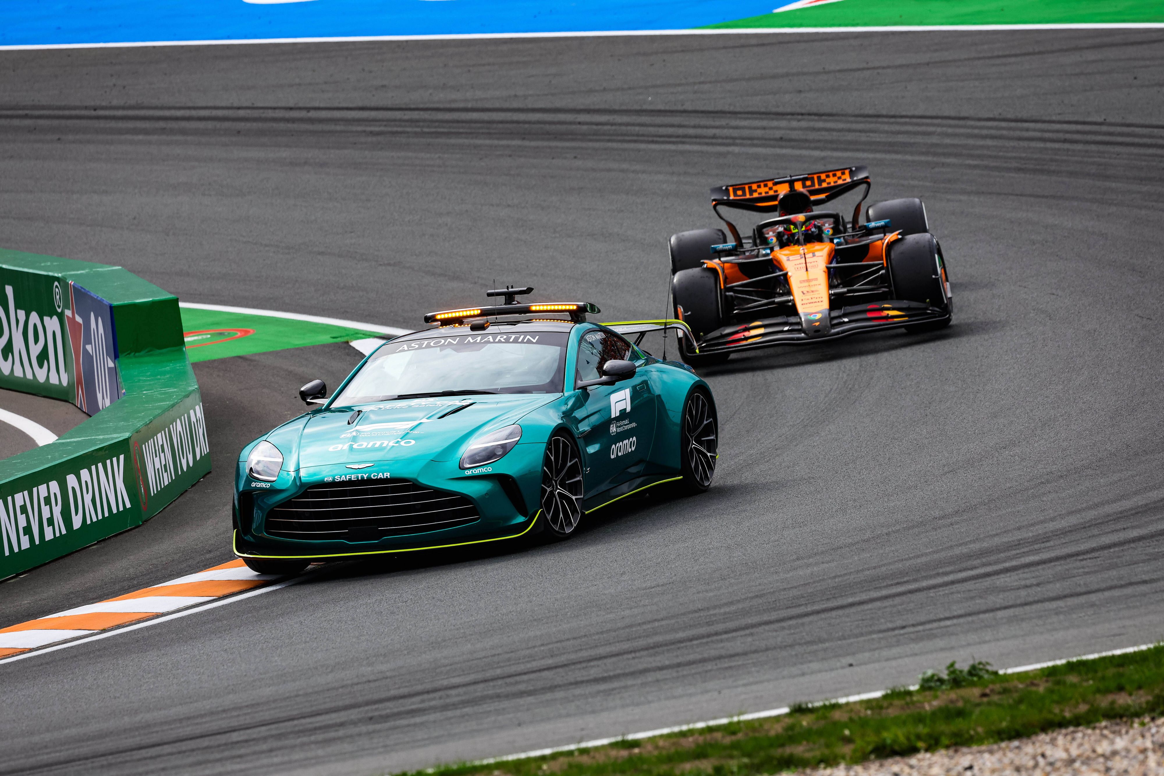 Das Safety Car von Aston Martin ist Geschichte in der Formel 1.