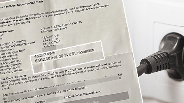 Heute.at - Strom-Ärger! Familie soll 932 Euro monatlich zahlen