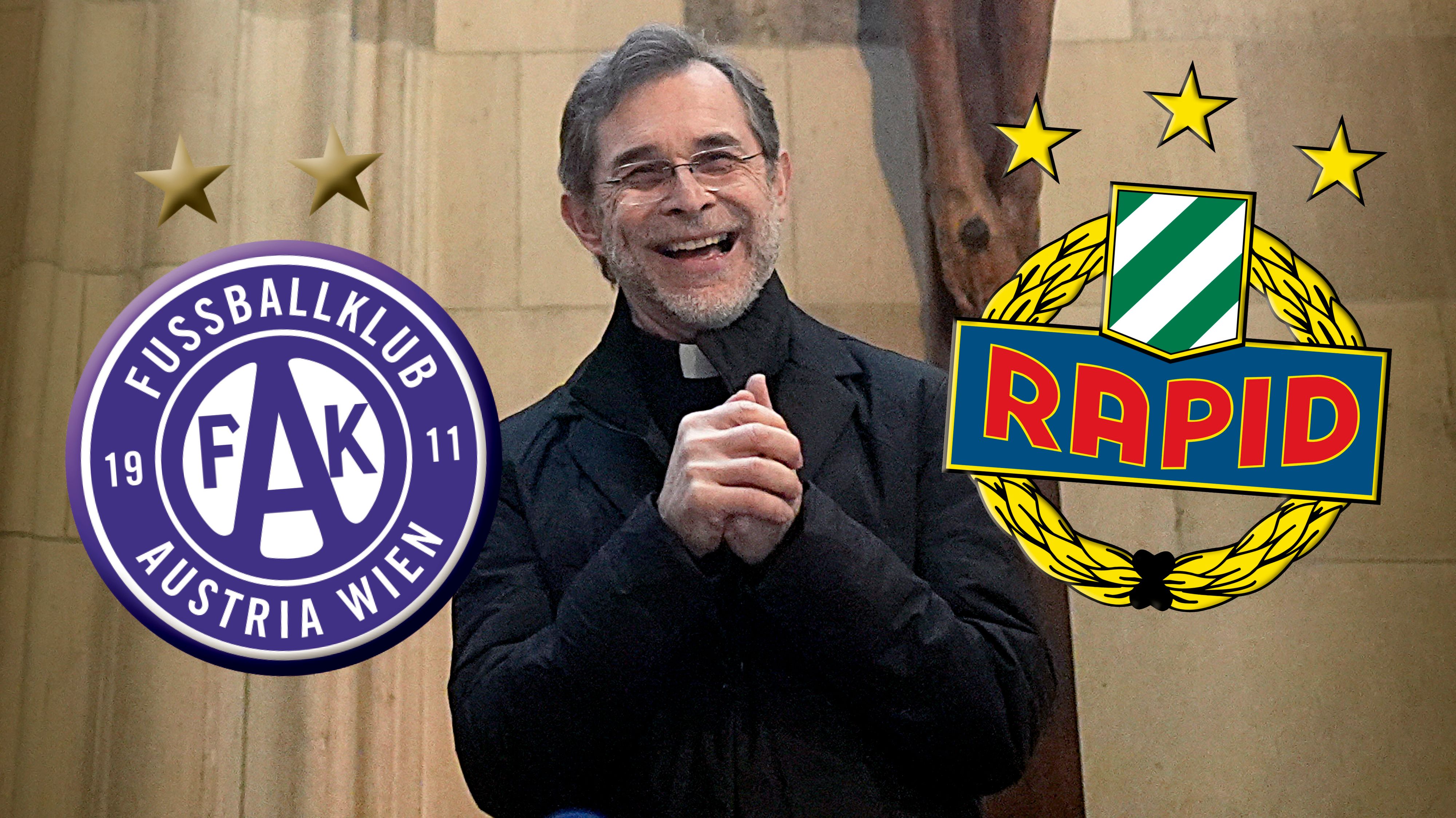 Der designierte Erzbischof beantwortet die wohl wichtigste Frage aller Wiener mit einem breiten Lachen auf den Lippen.