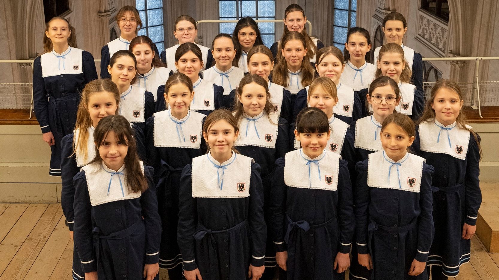 Die Wiener Chormädchen sind bald Teil der Wiener Hofmusikkapelle.