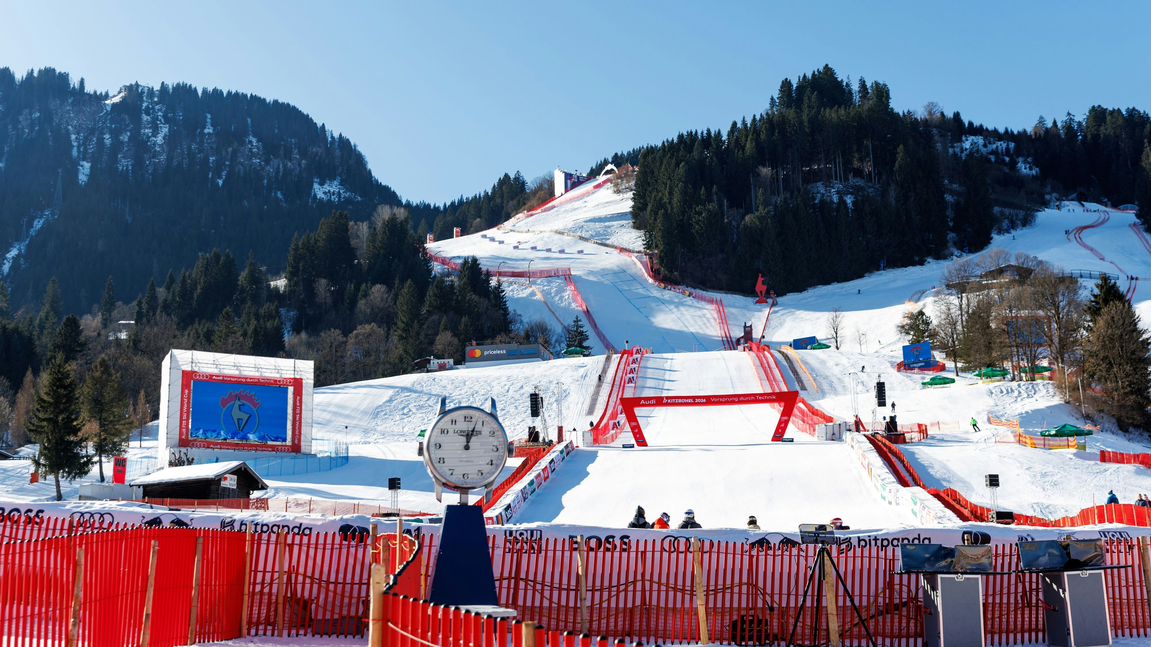 Heute.at - Trainer-Beschwerde über den Kurs auf der Streif