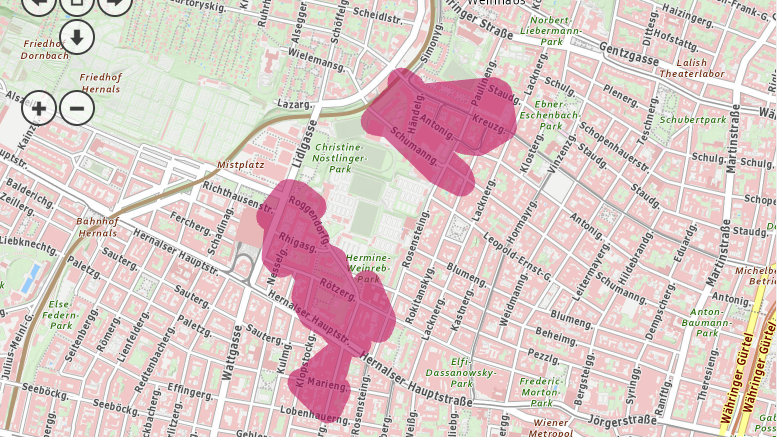 Diese Straßenzüge sind vom Ausfall betroffen.