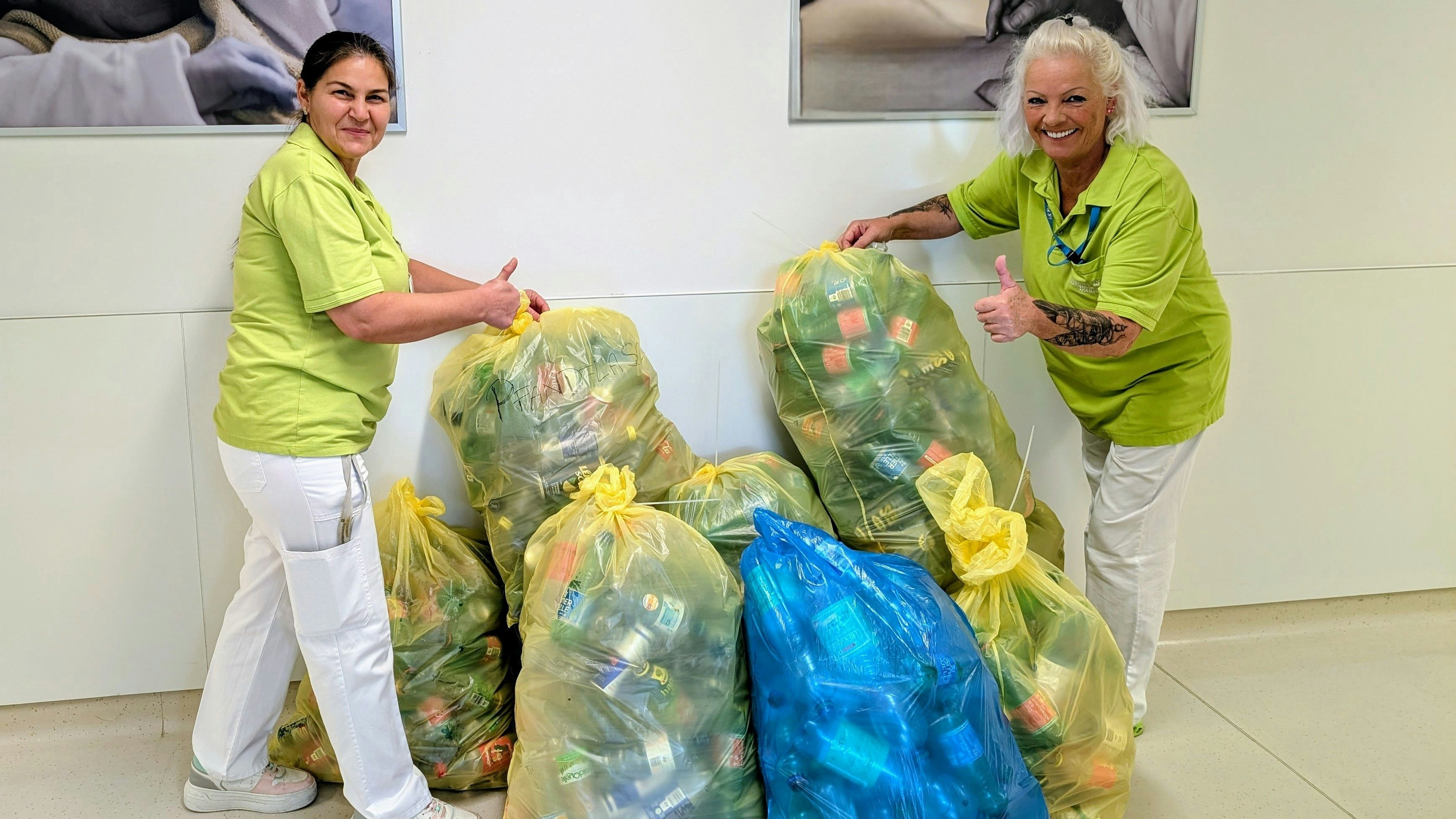 Heute.at - 88 Dosen, 667 PET-Flaschen! Klinikum zeigt Engagement