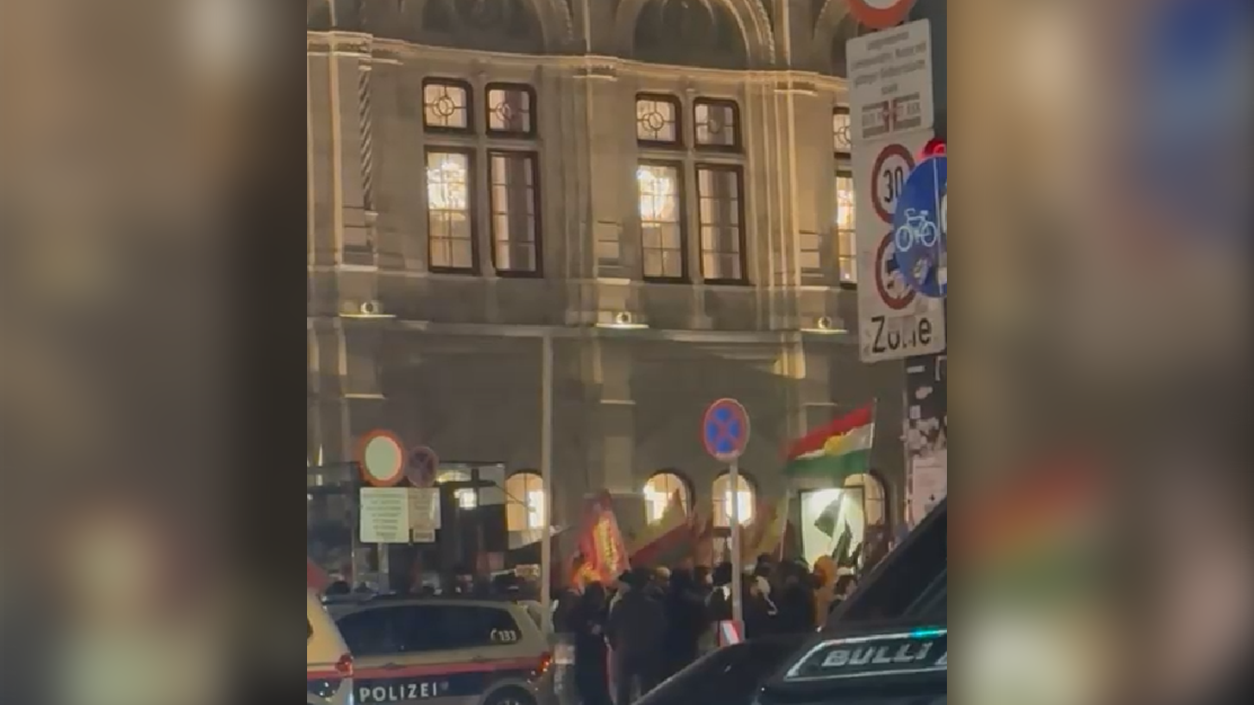 Heute.at - Chaos! Demo in Wiener-City legt Verkehr lahm