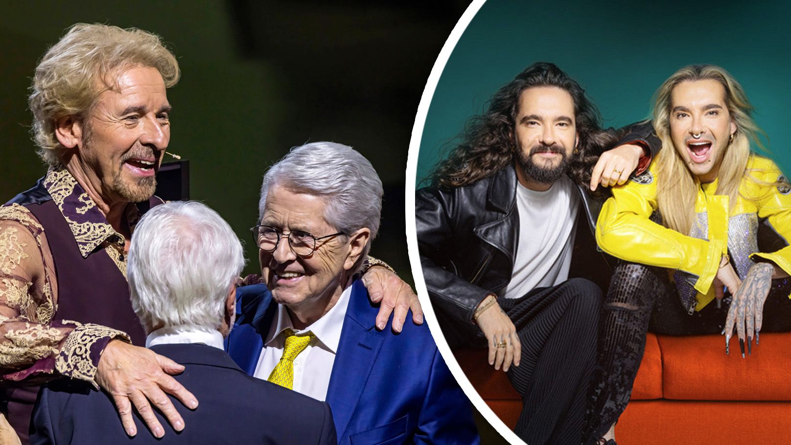 Bill und Tom Kaulitz übernehmen nach Elstner und Gottschalk jetzt "Wetten, dass..?"