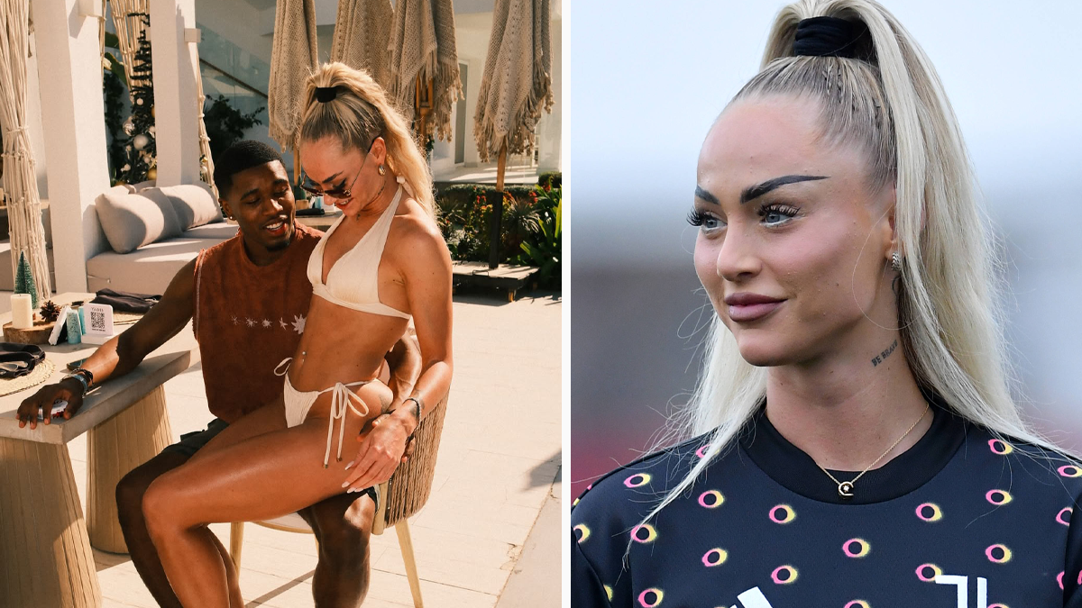 Alsiha Lehmann mit ihrem neuen Freund.