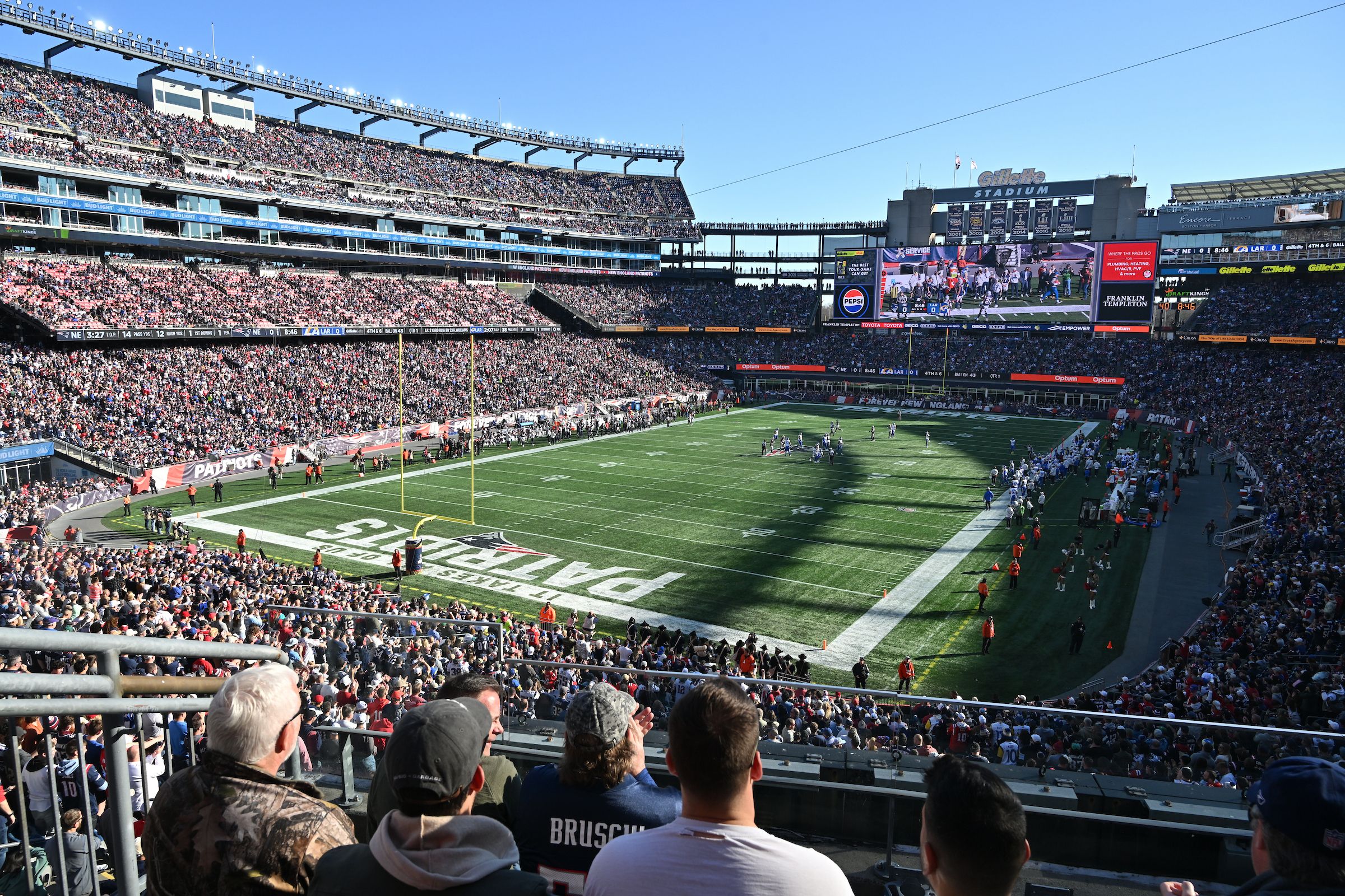 Seit ihrem Sieg gegen die Houston Texas stehen die New England Patriots zum ersten Mal seit sieben Jahren im Halbfinale der National Football League (NFL).