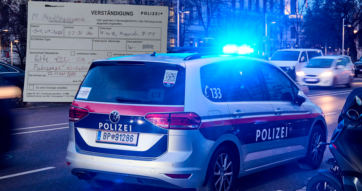 Heute.at - Wiener kassiert Strafe, weil Auto nicht zugesperrt ist
