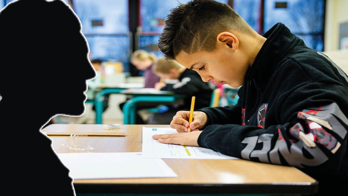 Keiner in dieser Klasse einer Schule innerhalb des Gürtels hat Deutsch als Muttersprache, die Probleme sind groß (Symbolfoto).