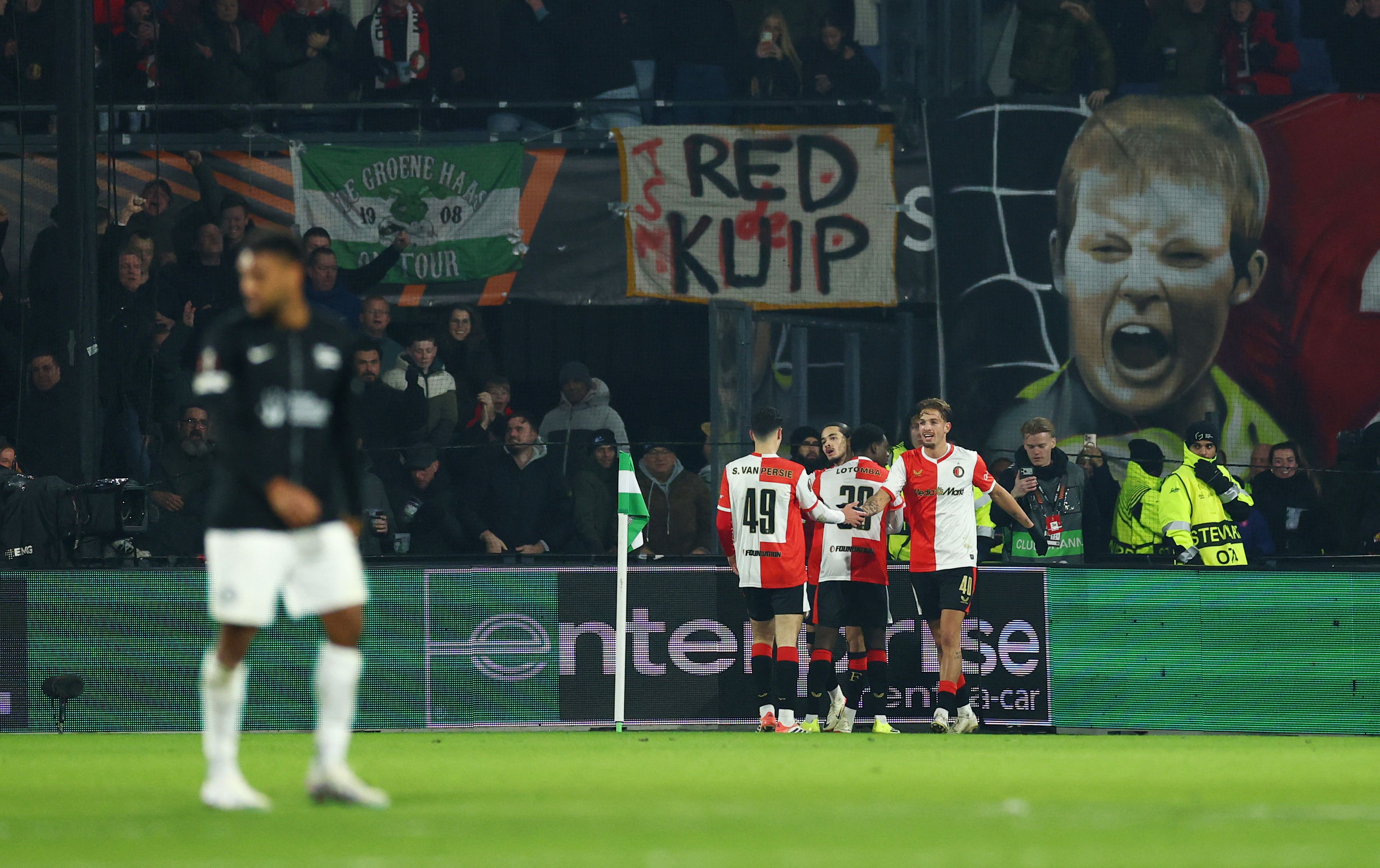 Sturm Graz verliert in der Europa League gegen Feyenoord Rotterdam. 