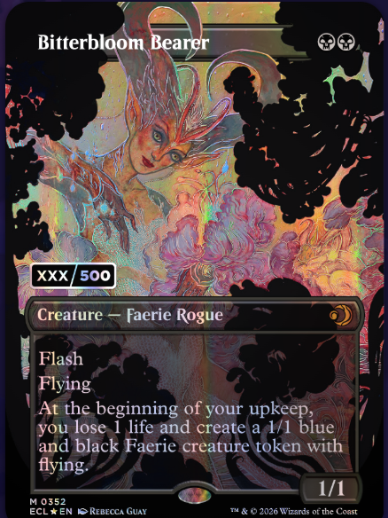 Den "Bitterblüten-Überbringer" gibt es auch in extrem limitierter, nummerierter Auflage.