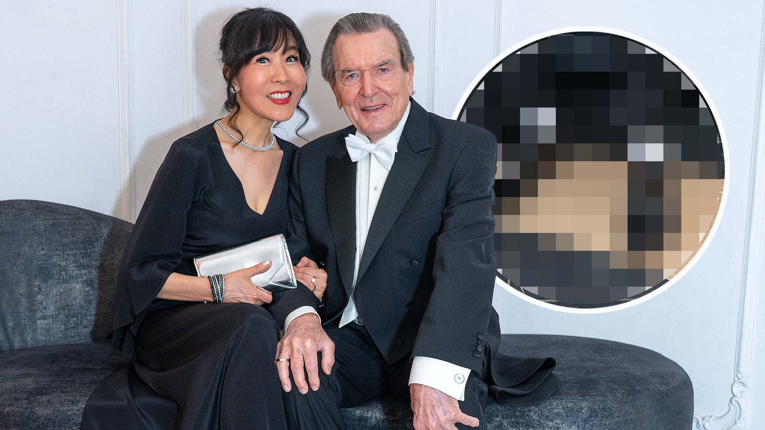 Heute.at - Frack-Fauxpas! Altkanzler Schröder zog Blicke auf sich