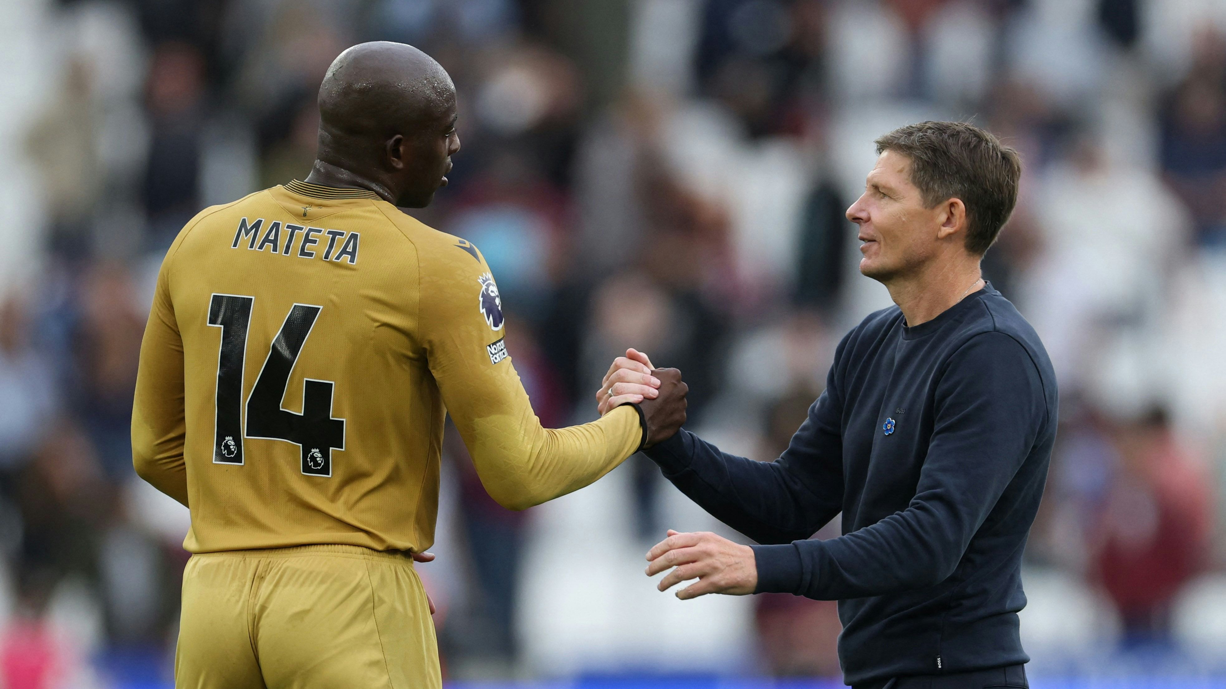 Oliver Glasner konnte sich bislang auf seinen Stürmer Jean-Philippe Mateta verlassen. 