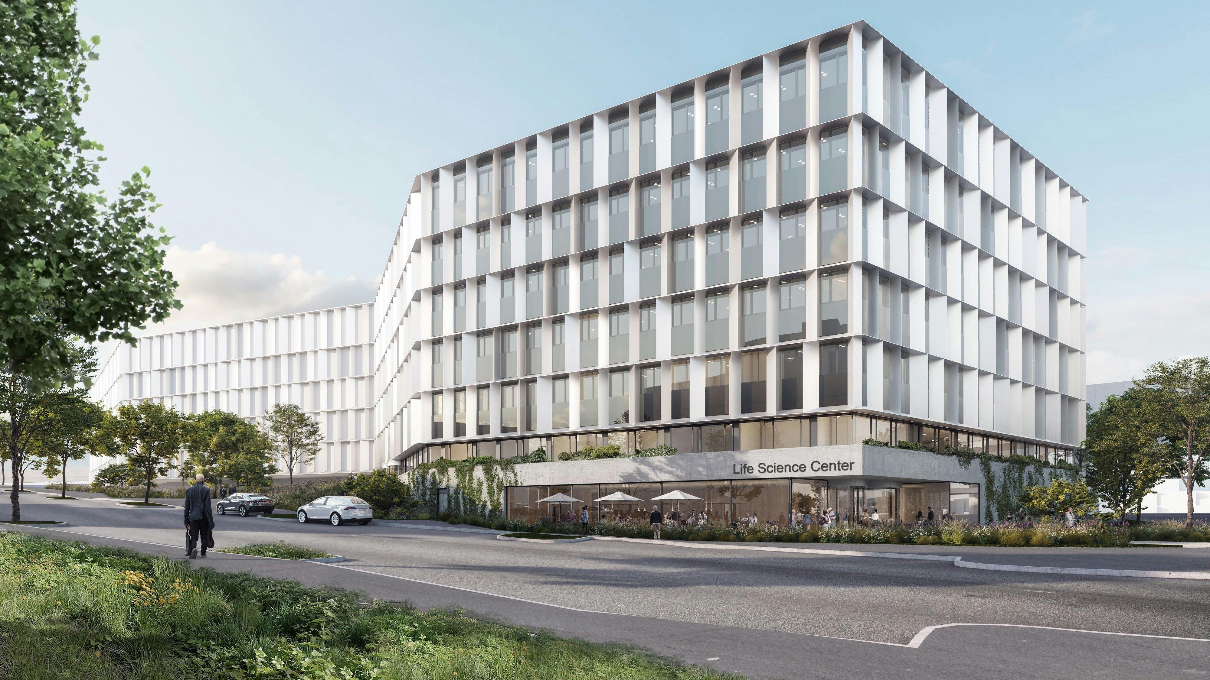So soll das Life Science Center in Neu Marx ab 2029 aussehen.