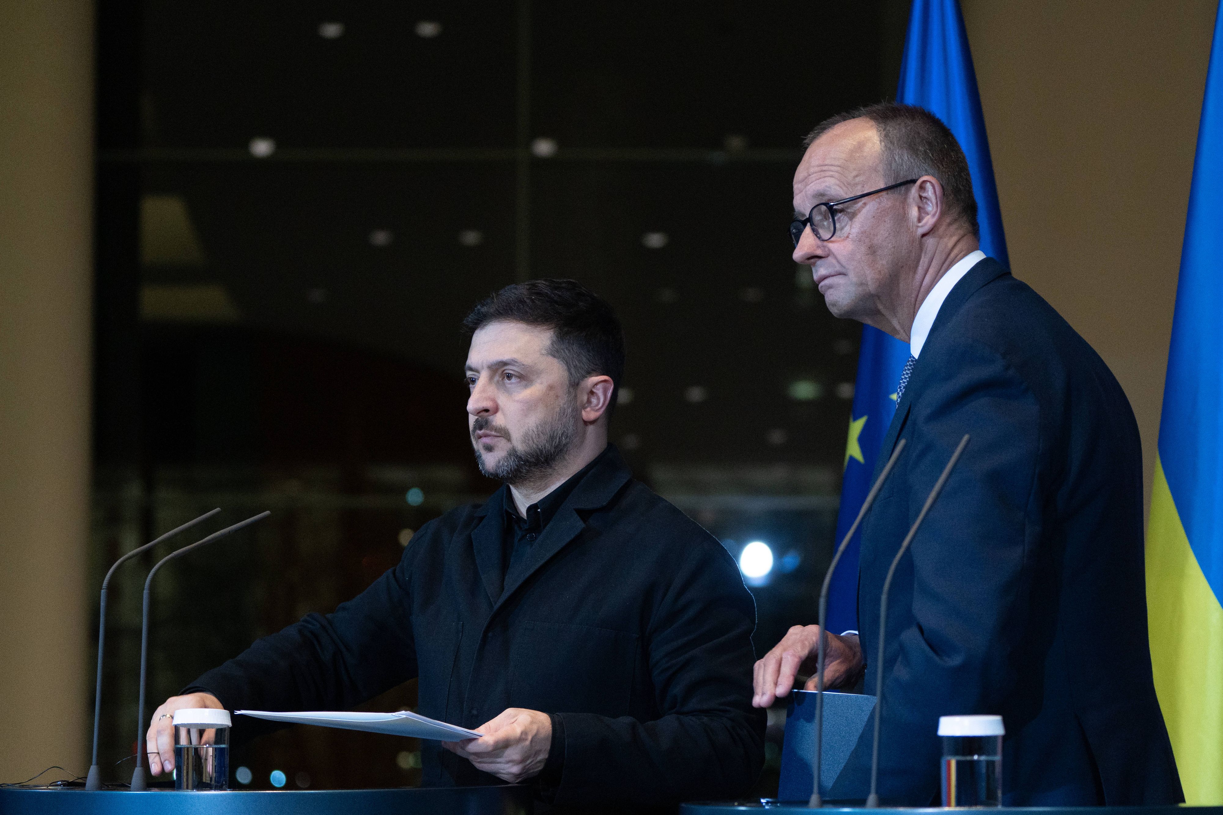 Die Spionin kam Merz und Selenskyj sehr nahe.