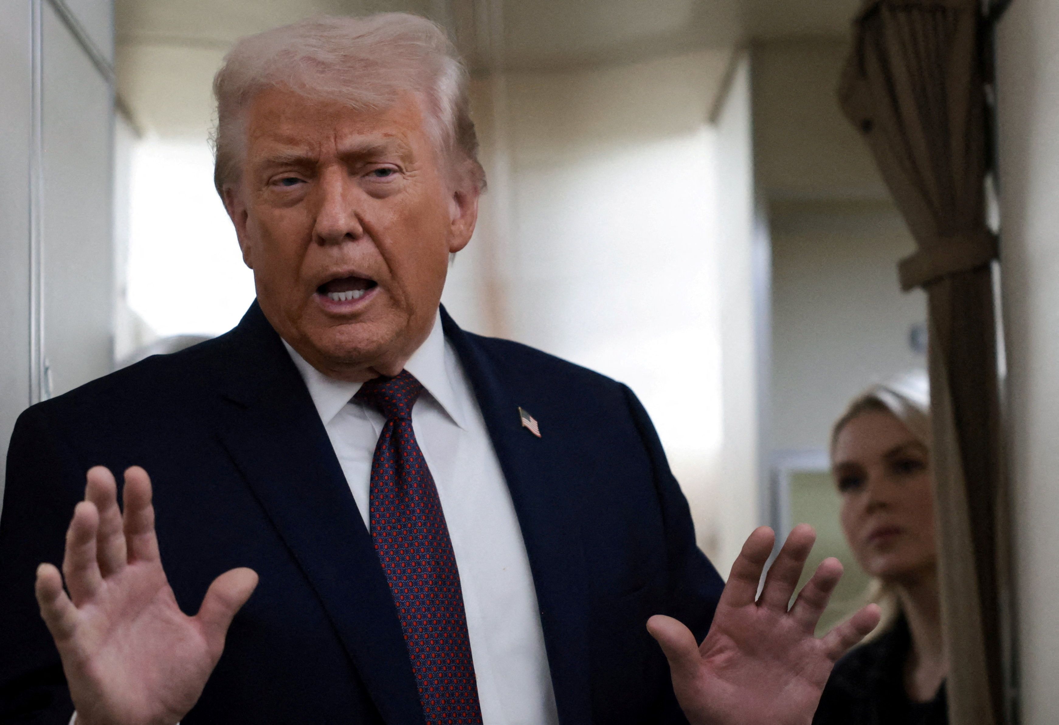 Trump droht immer wieder mit einer Annexion Kanadas, um das Land zum 51. Bundesstaat der USA zu machen.