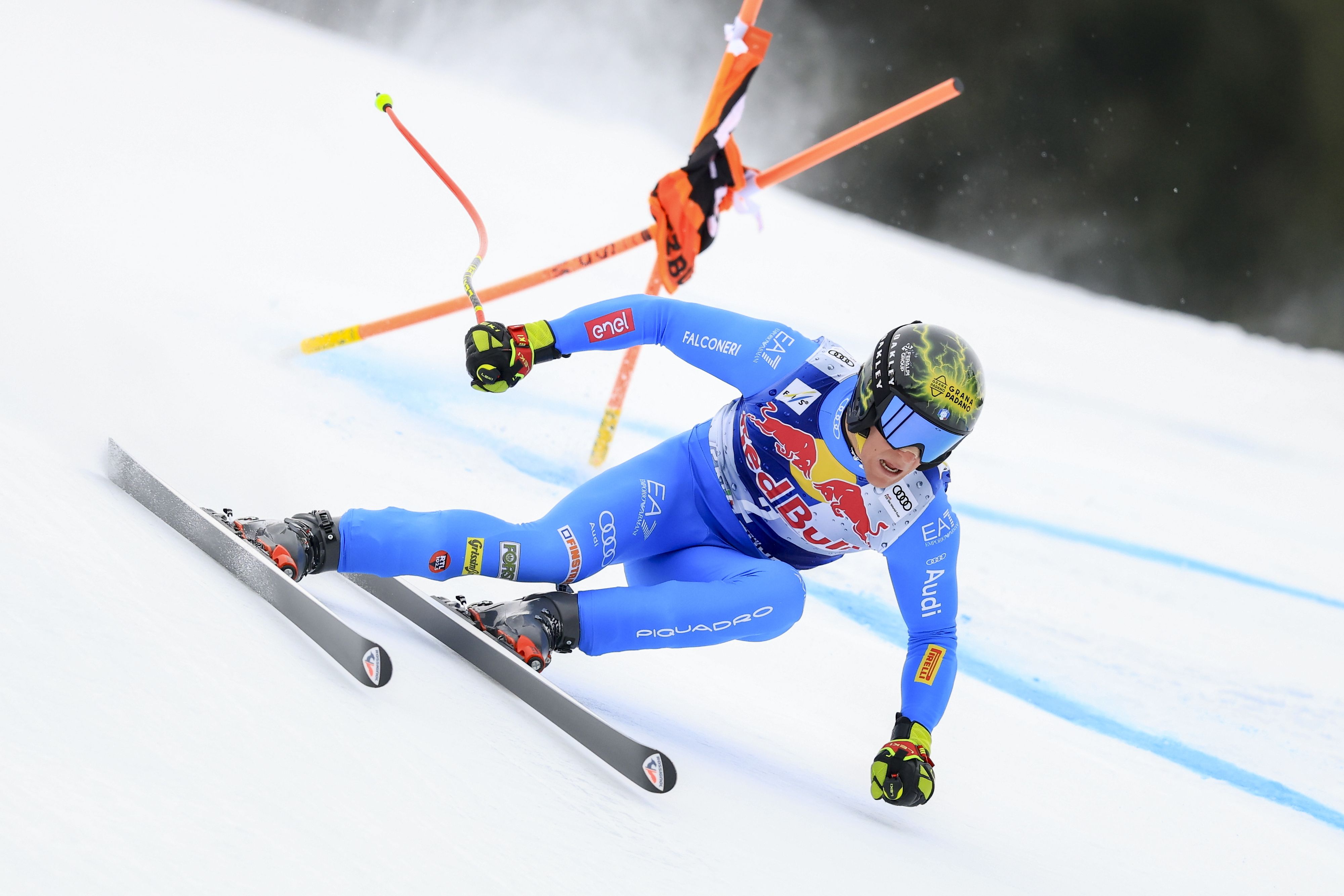 Giovanni Franzoni auf der berüchtigten Streif. 