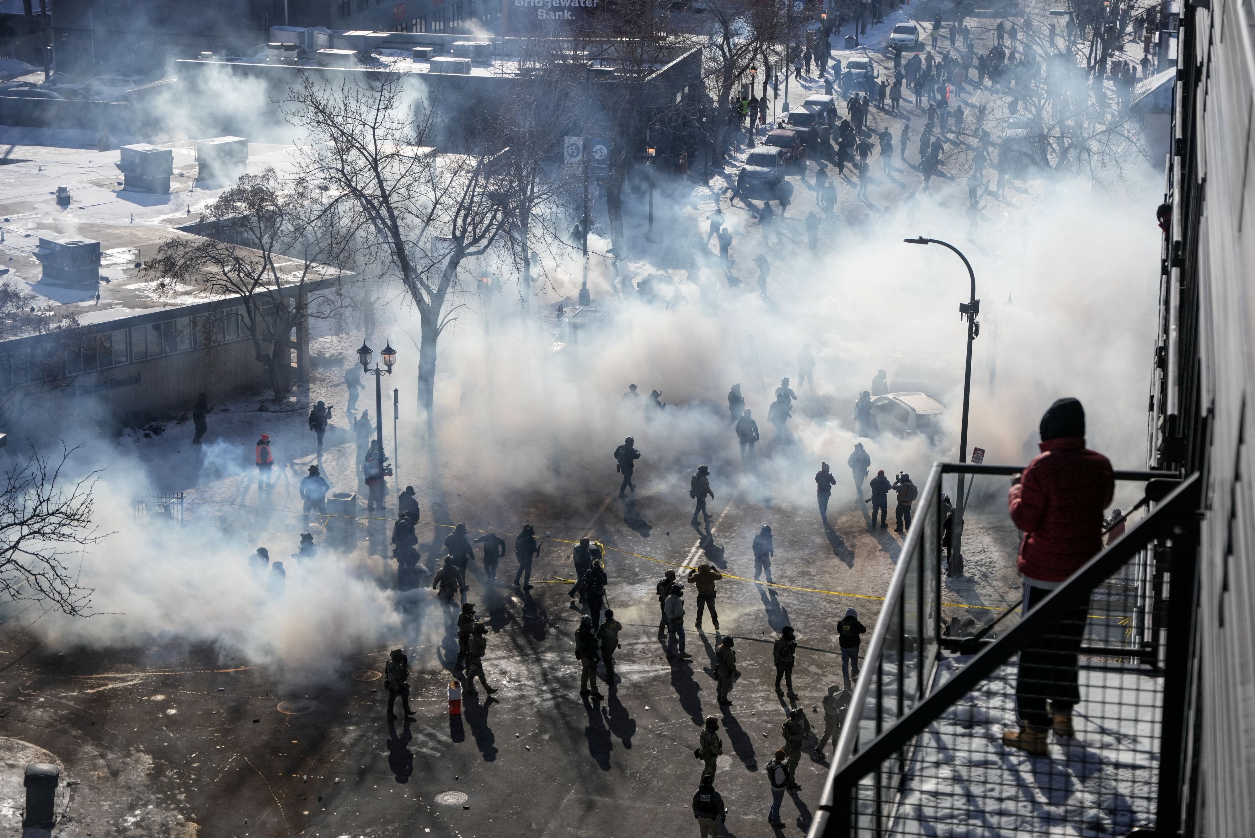 In der Großstadt Minneapolis sind wieder Schüsse gefallen.