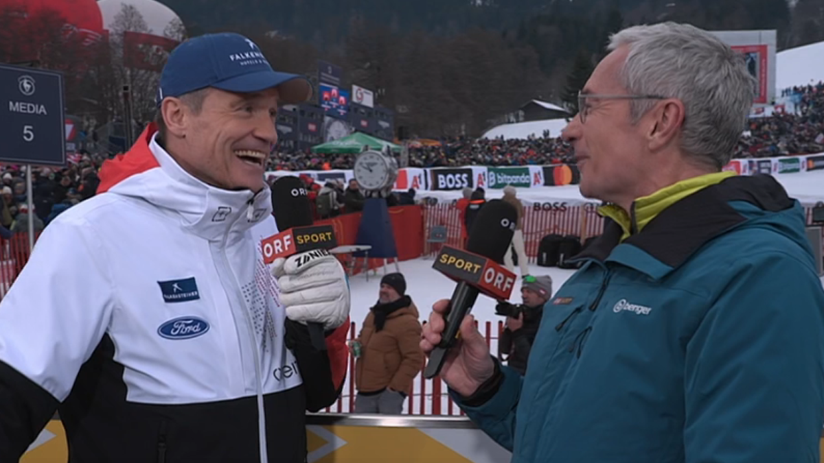 ORF-Experte Armin Assinger und Star-Moderator Rainer Pariasek. 