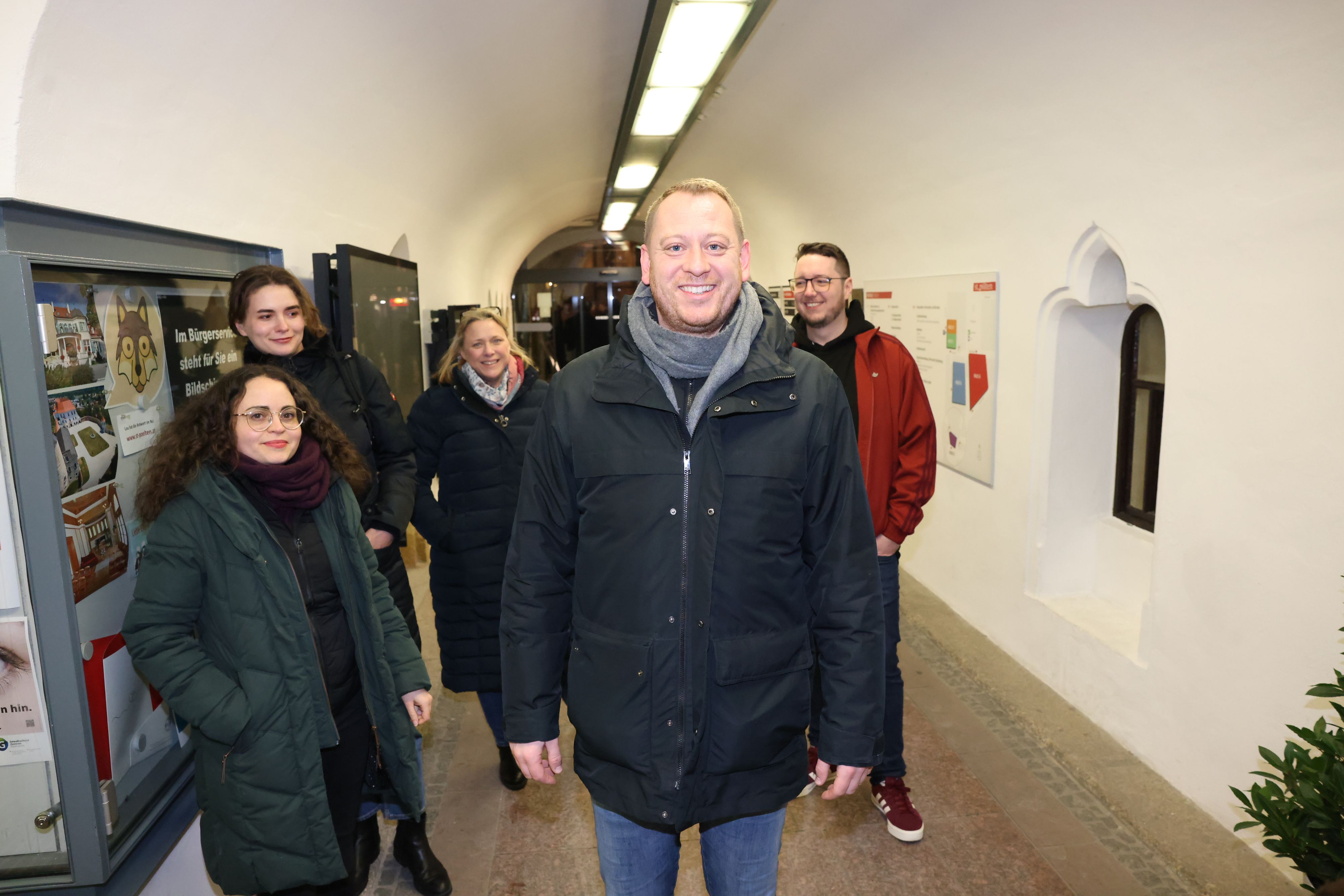 Eindrücke vom Wahlabend in St. Pölten