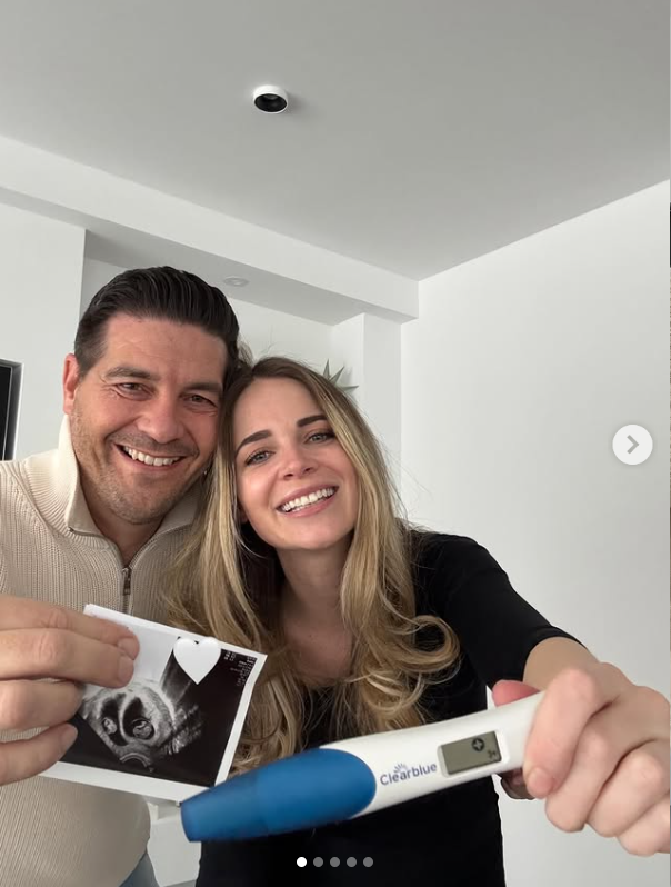 Norbert Oberhauser und seine Julia erwarten Zwillinge.