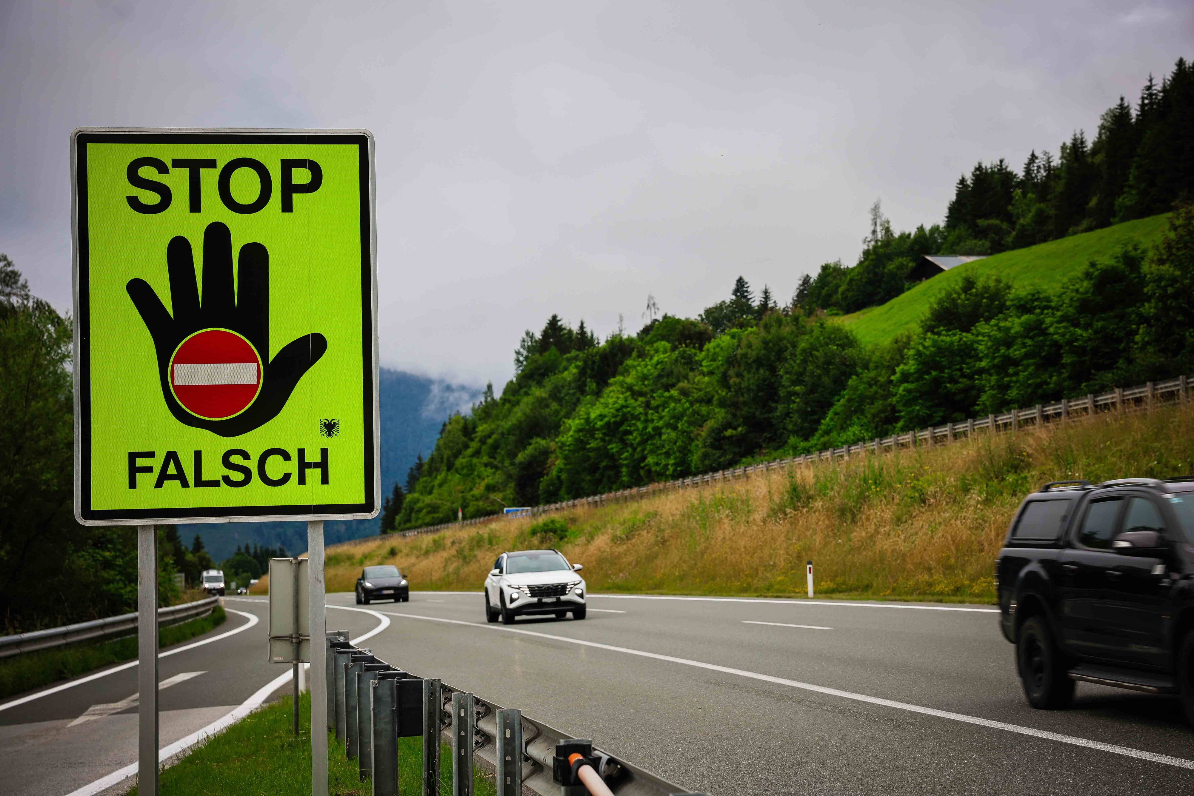 Die ASFINAG-Mitarbeiter konnten den Geisterfahrer rechtzeitig stoppen.