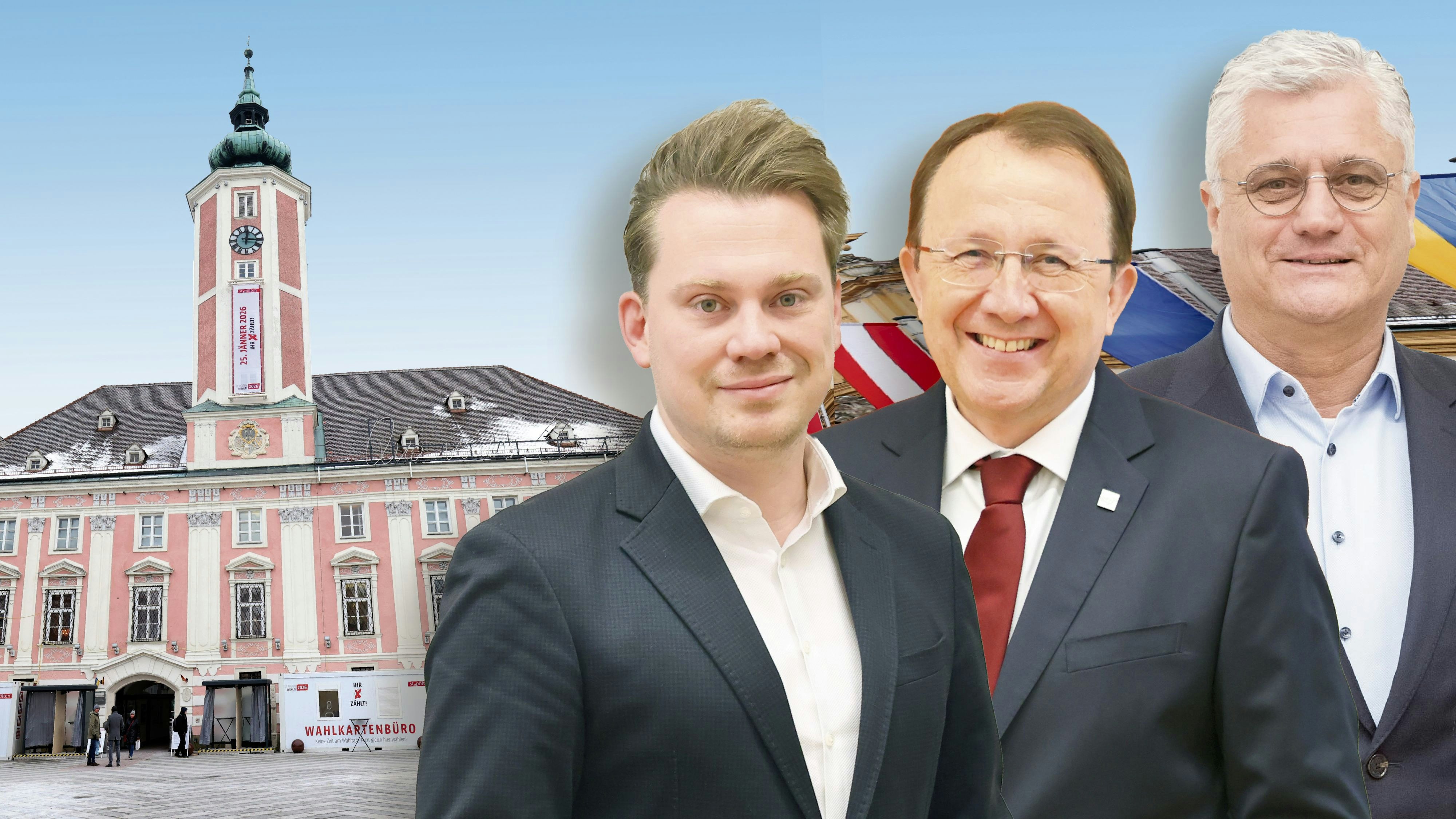 Heute.at - Wahlbeben in St. Pölten: SPÖ verliert die Absolute