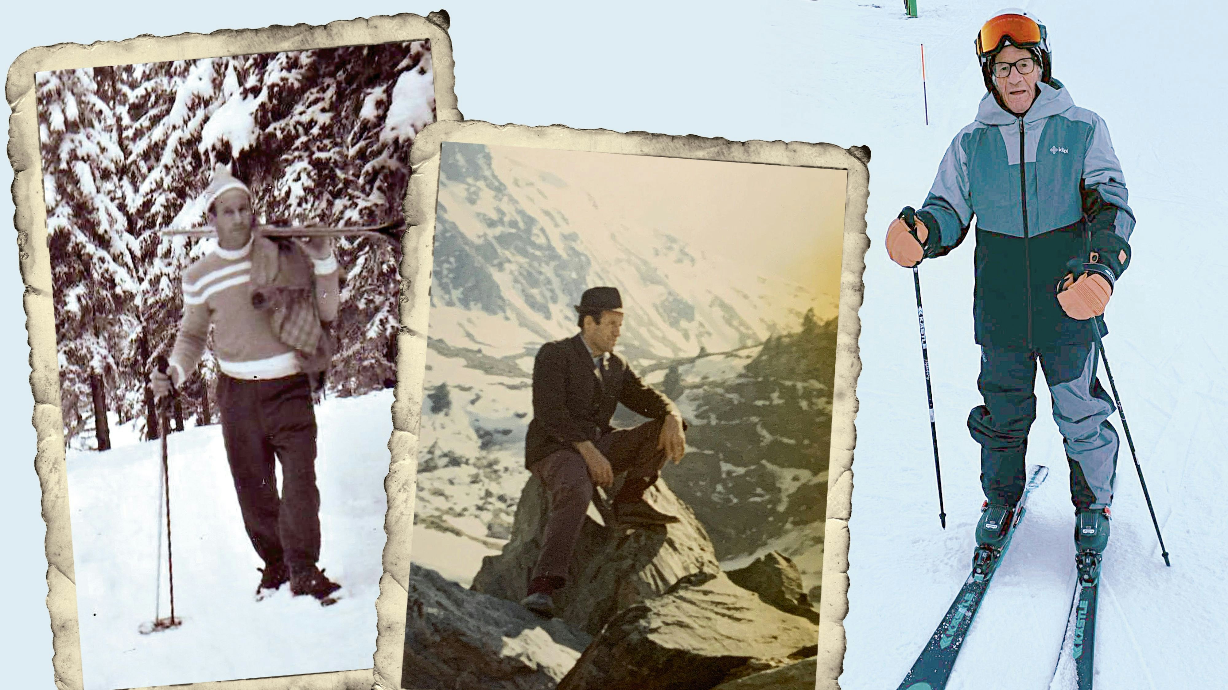 Heute.at - Lebende Legende – Skifahrer Gottfried (101) geht viral