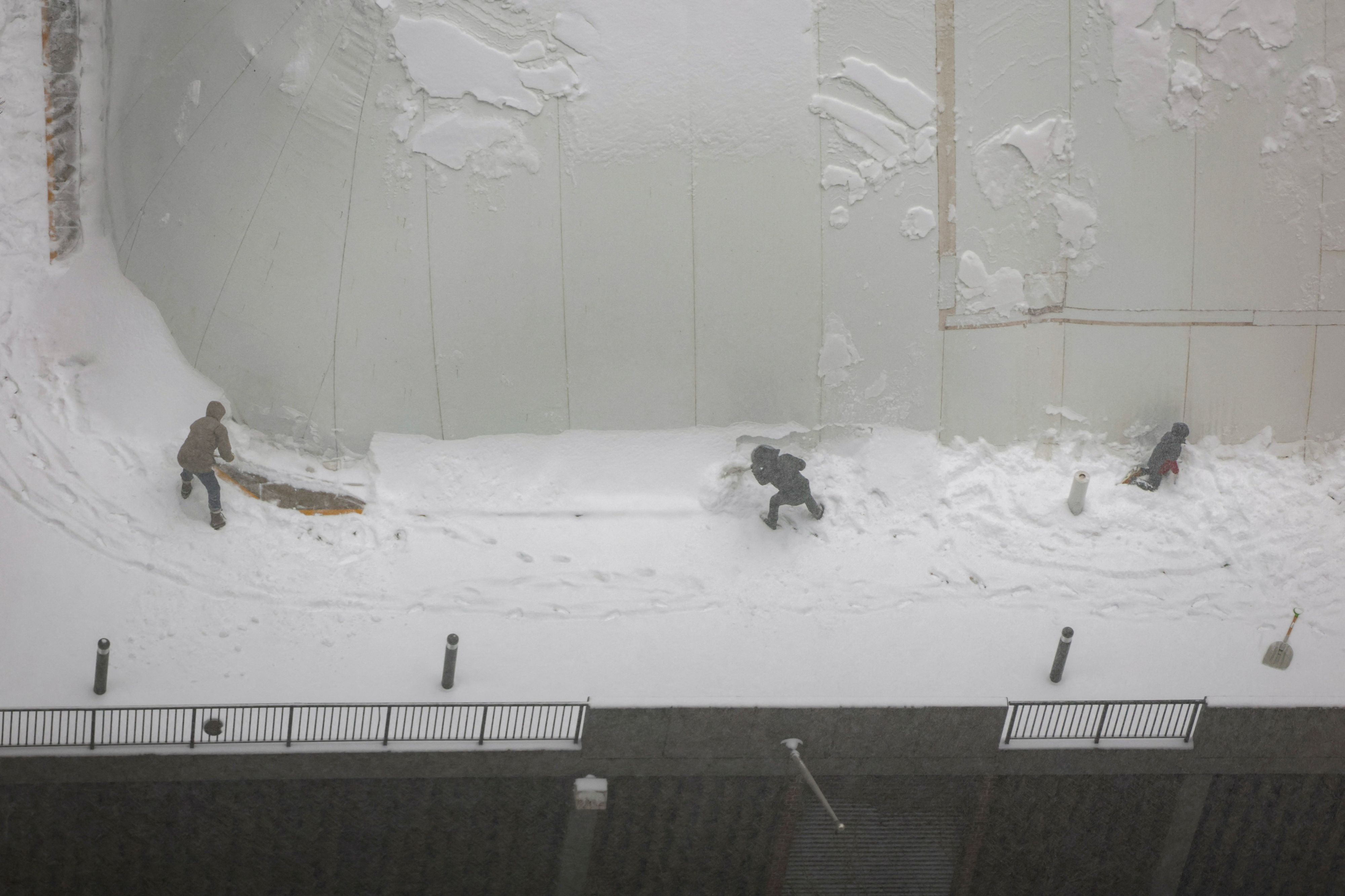 Ein massiver Wintersturm sorgt in den USA für Chaos.