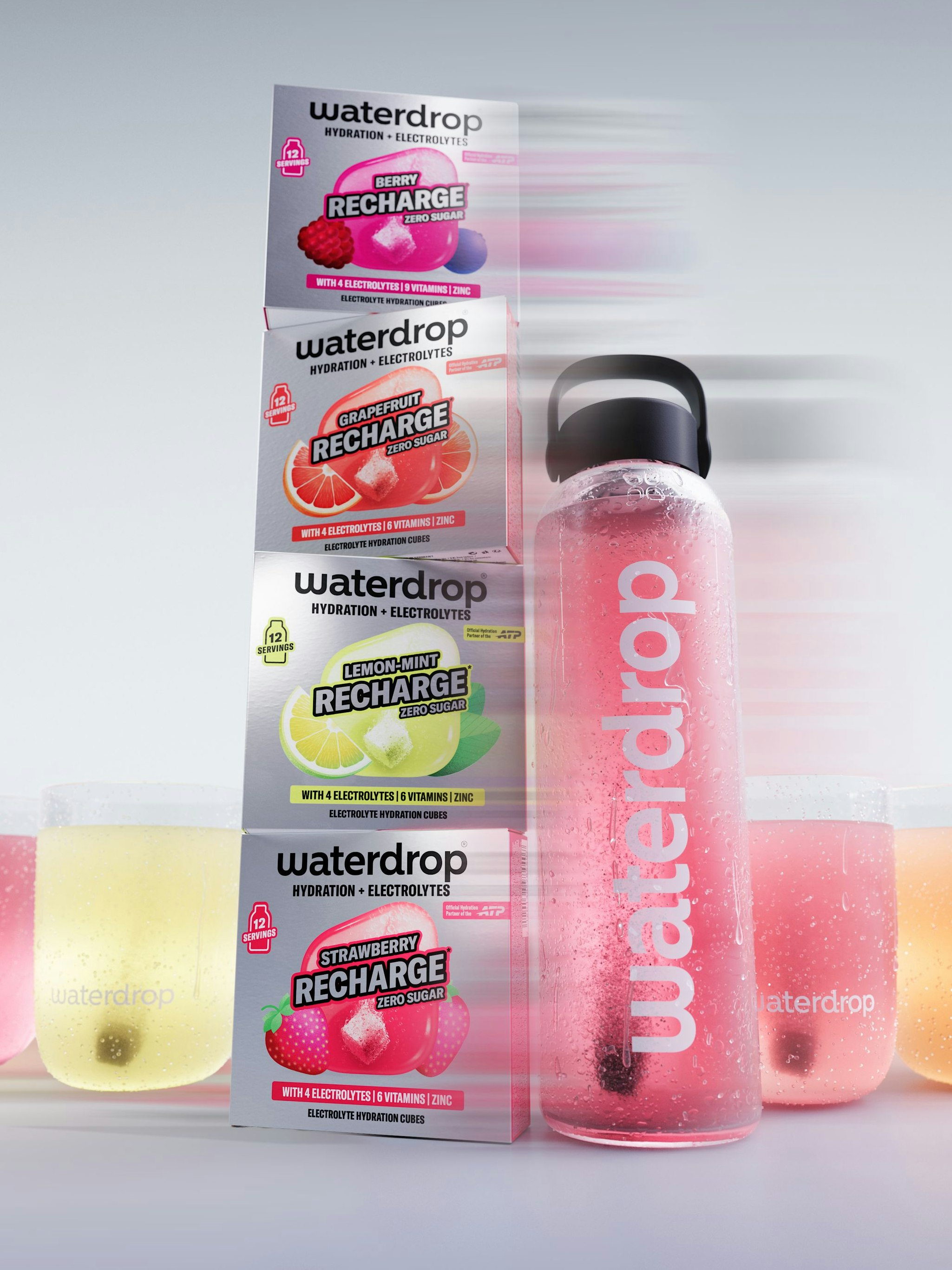 Schnell hydriert, wo auch immer der Tag hinführt.