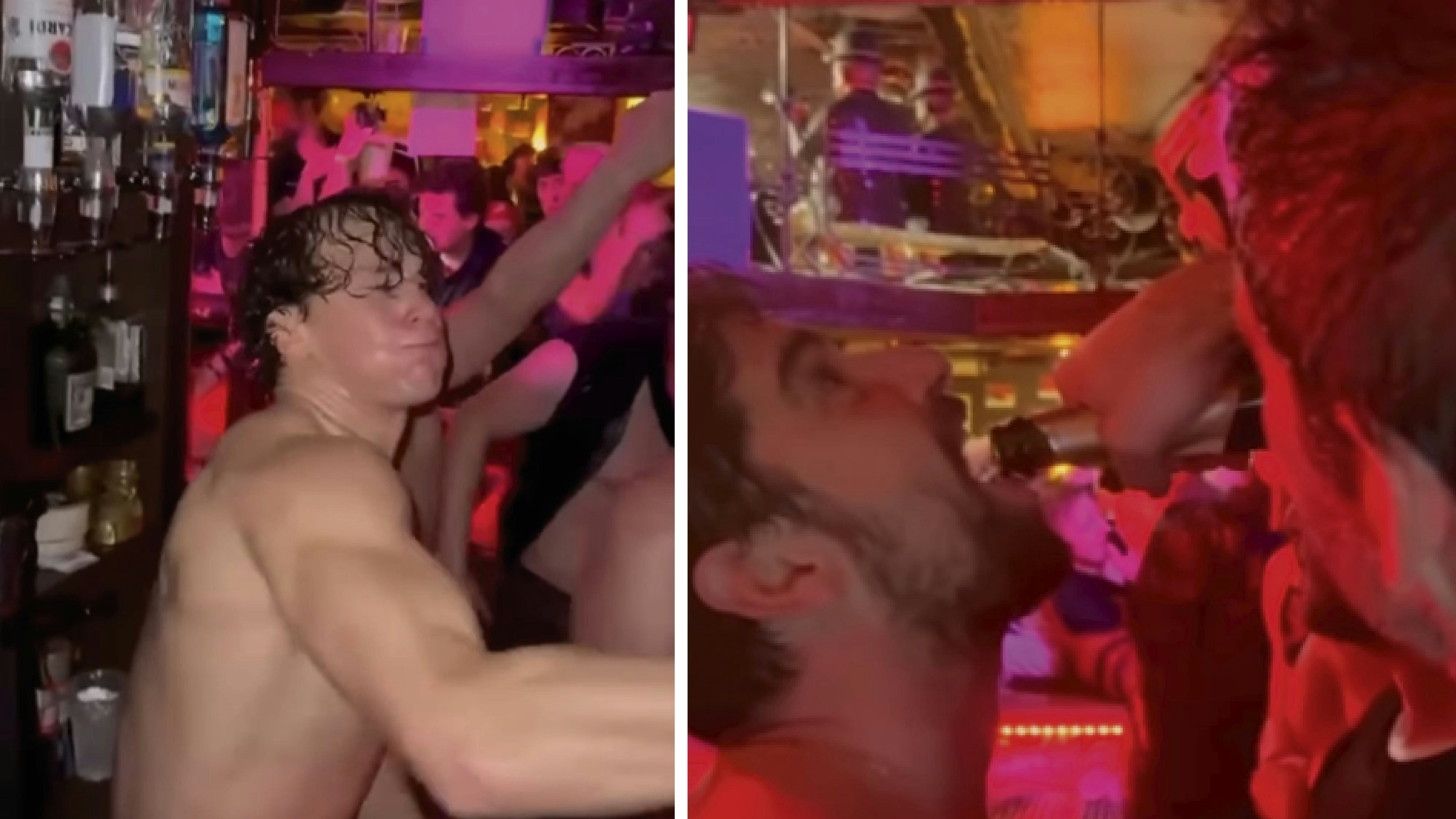 Heute.at - Oben ohne! So wild feierten die Ski-Stars in Kitzbühel