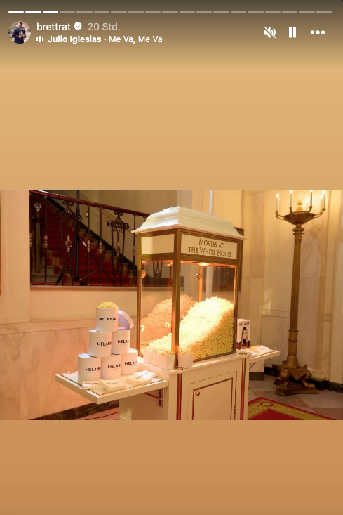 bei der "Melania"-Preview im Weißen Haus