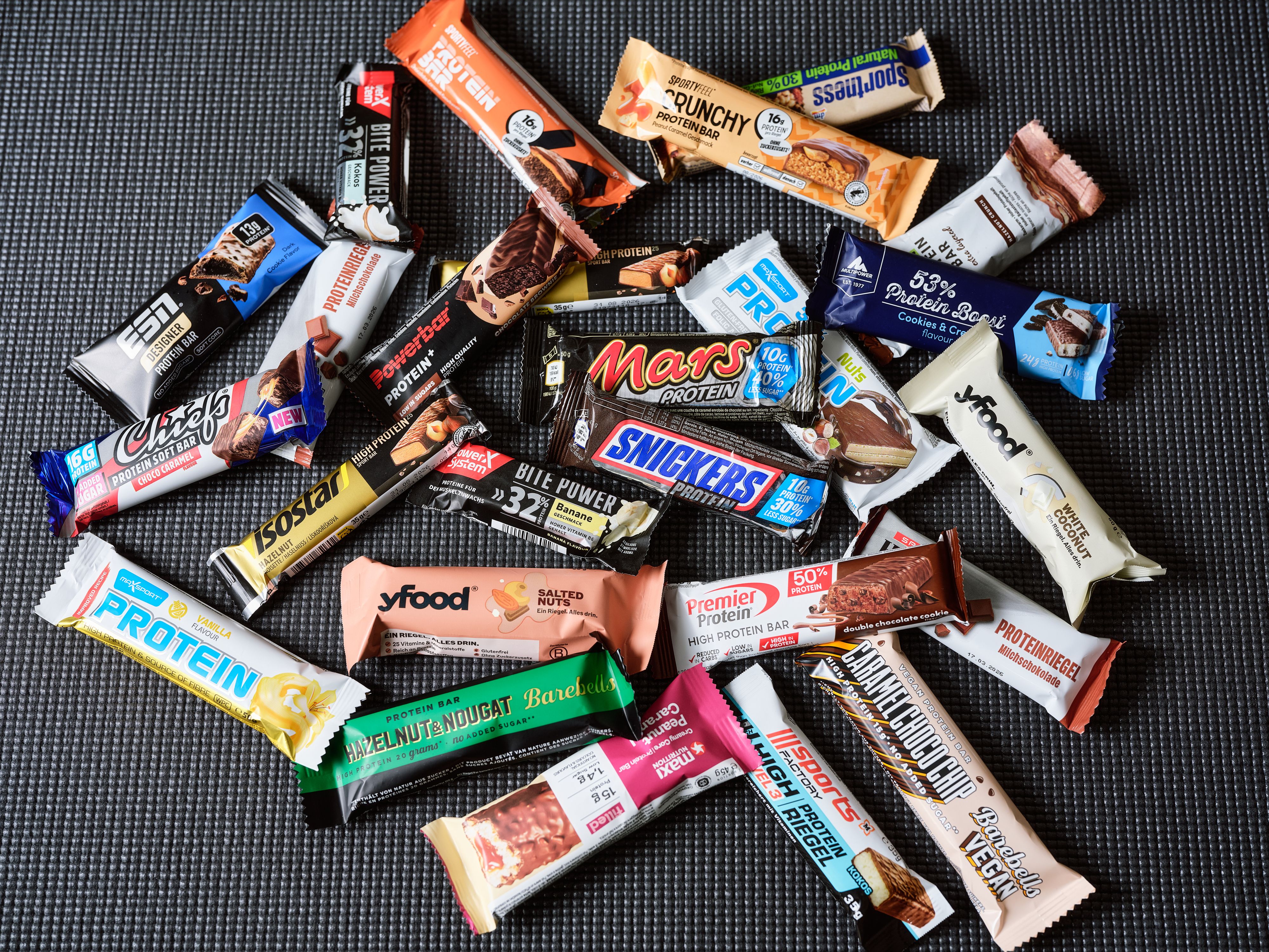 Ungesunde Riegel: Diese Produkte fielen beim großen Marktcheck durch.