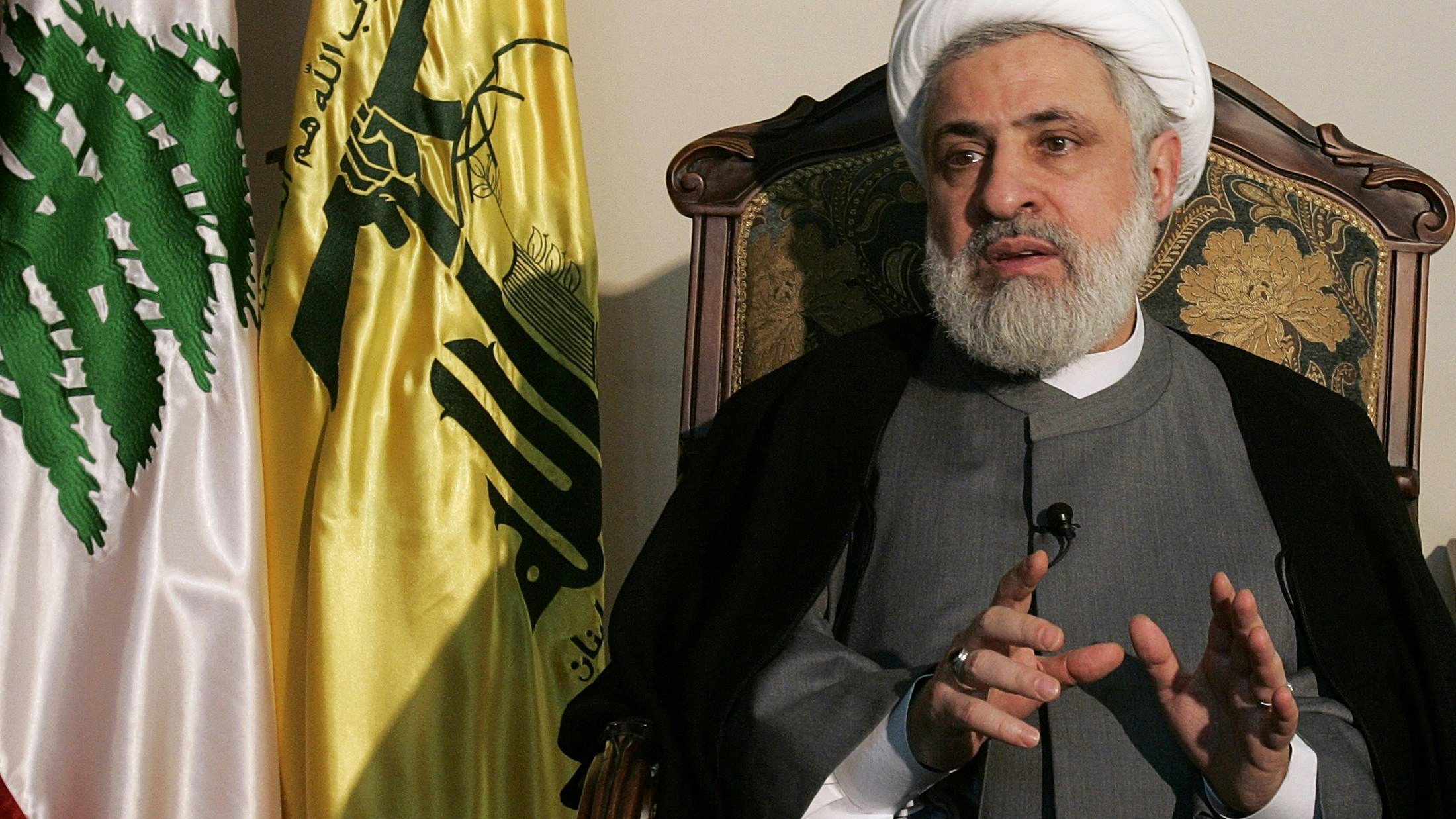 Hisbollah-Chef Naim Kassem