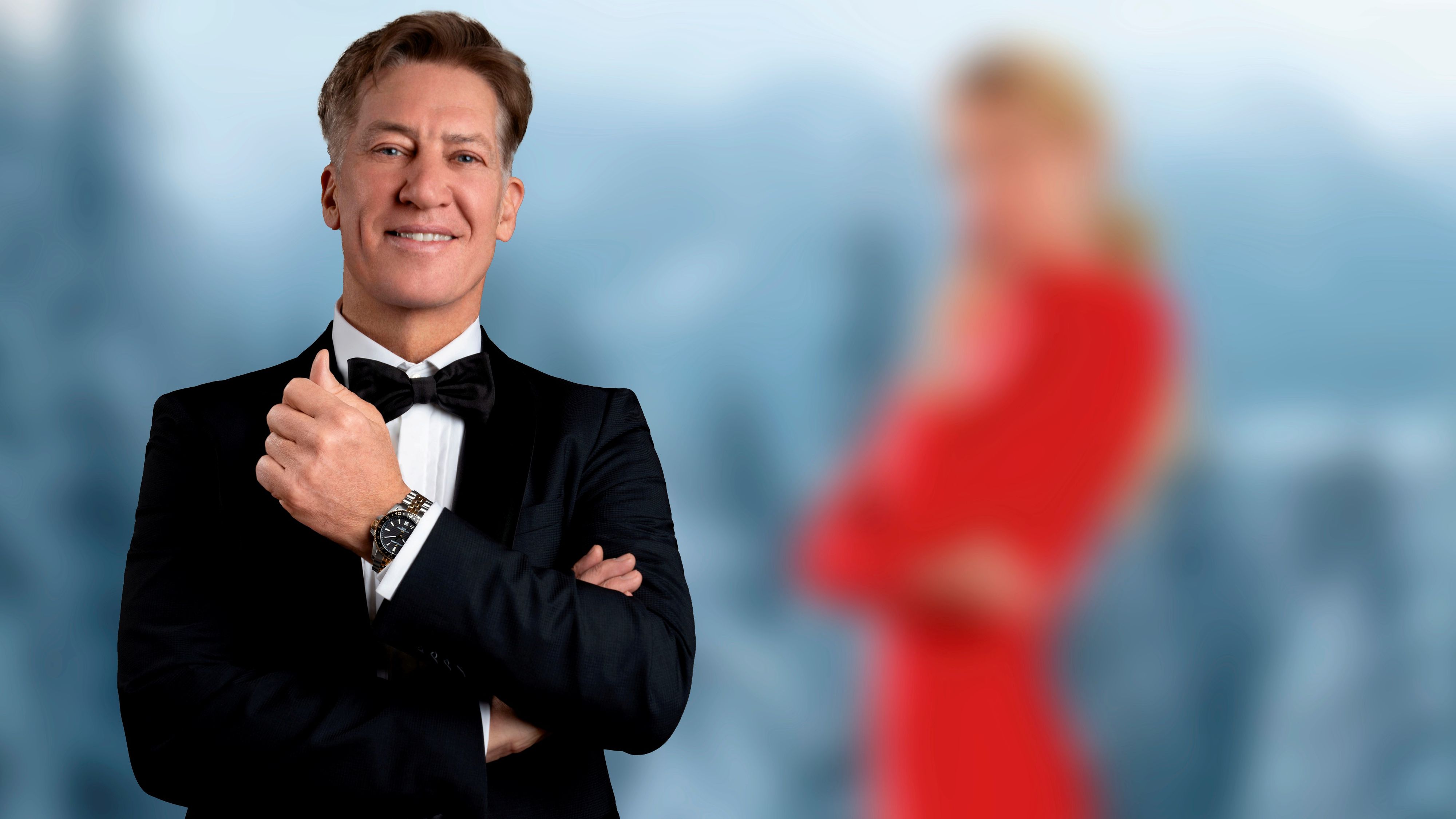 Tobias Moretti und Anna Gasser werben für die Zeitmesser