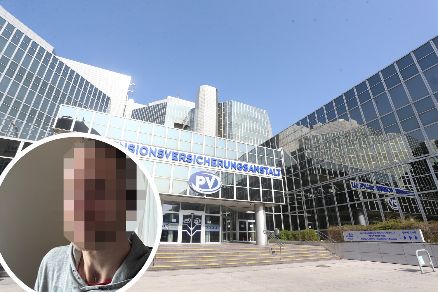 Aufgrund von Schwierigkeiten mit der PVA wurden Walter K. die AMS-Bezüge gestrichen.